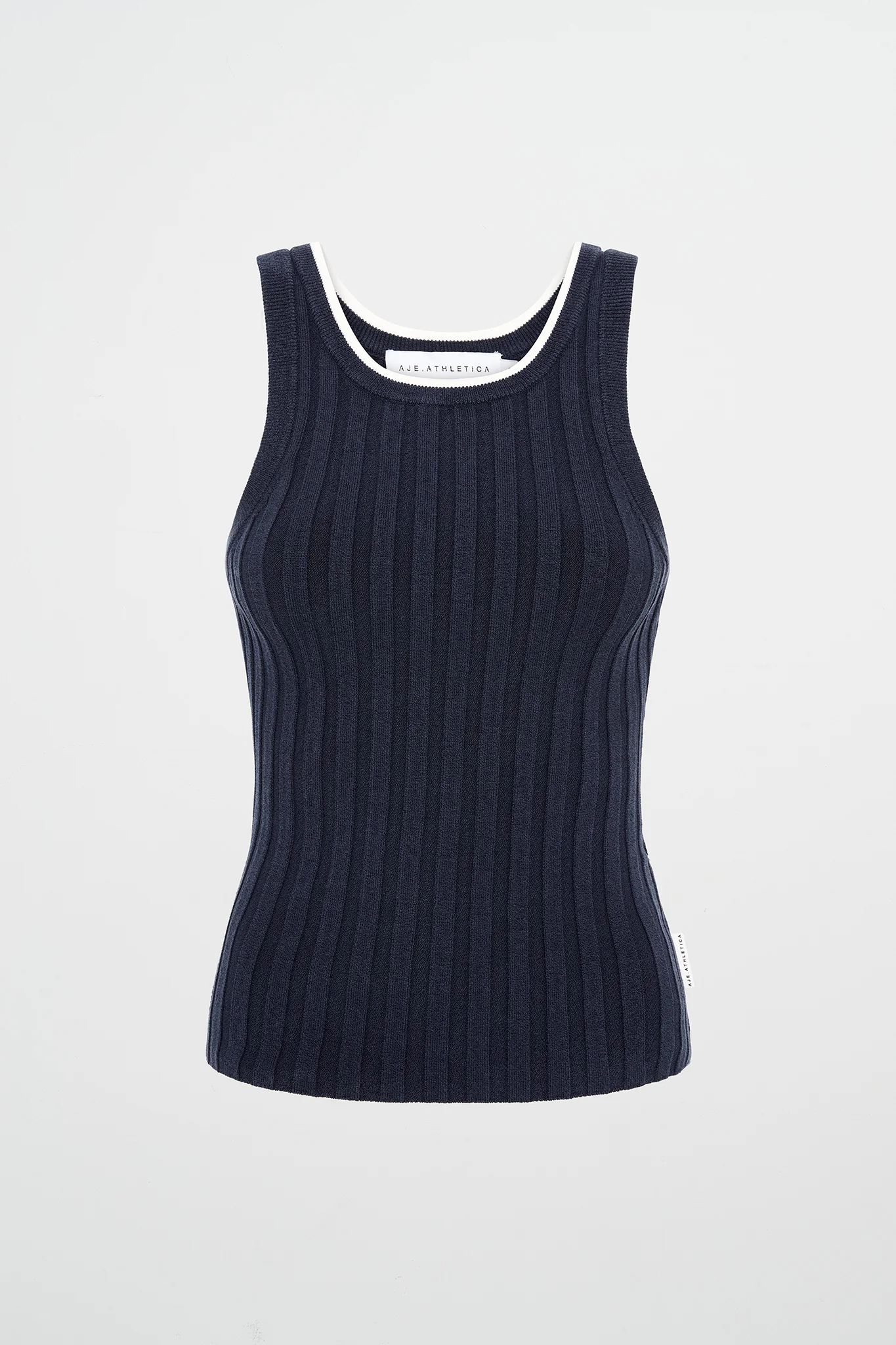 Racer Split Knit Top 107 - Image 2