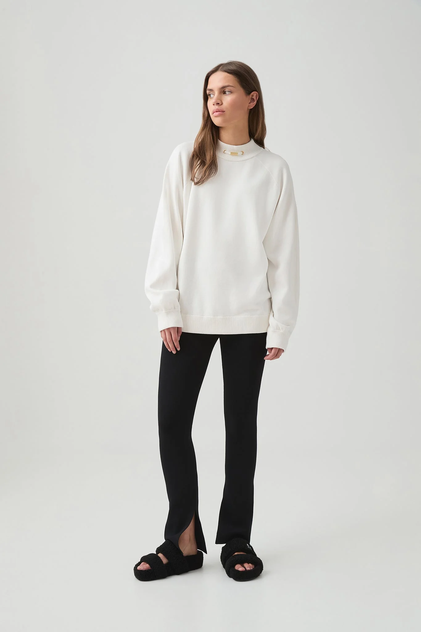 Raglan Knitted Jumper 401 - Image 3