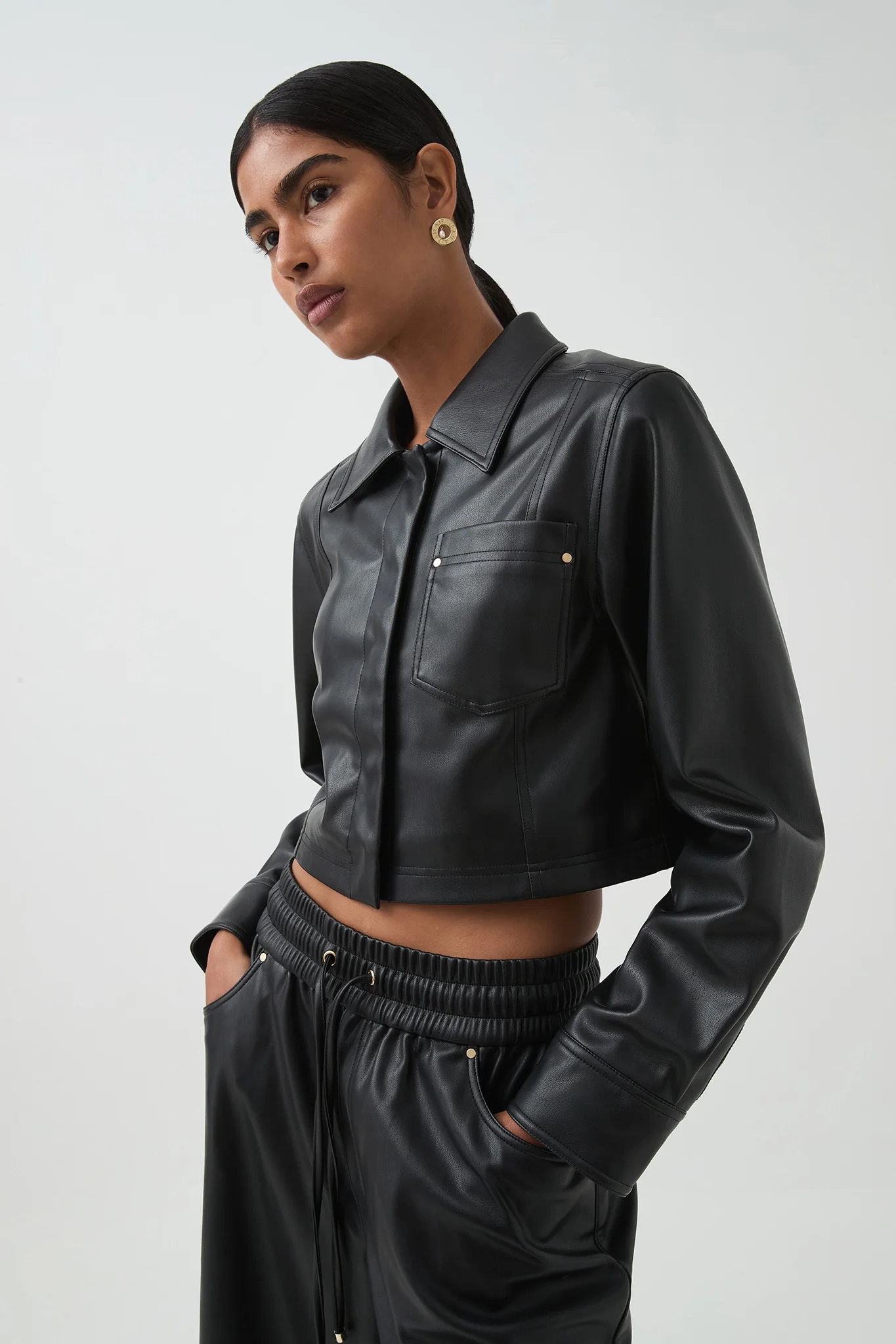 Raven Crop Shirt - Image 5