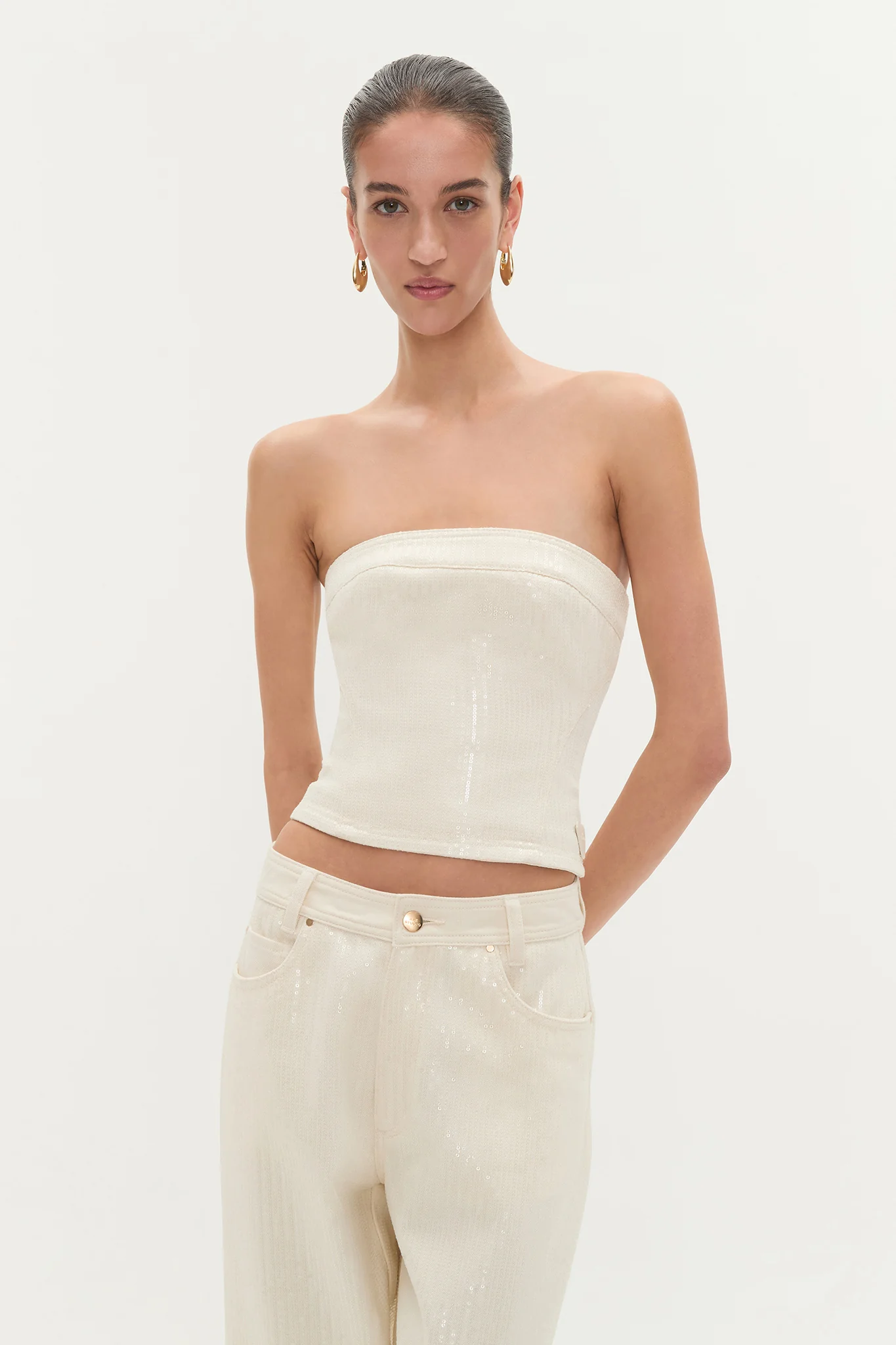 Reflect Denim Bustier - Image 4