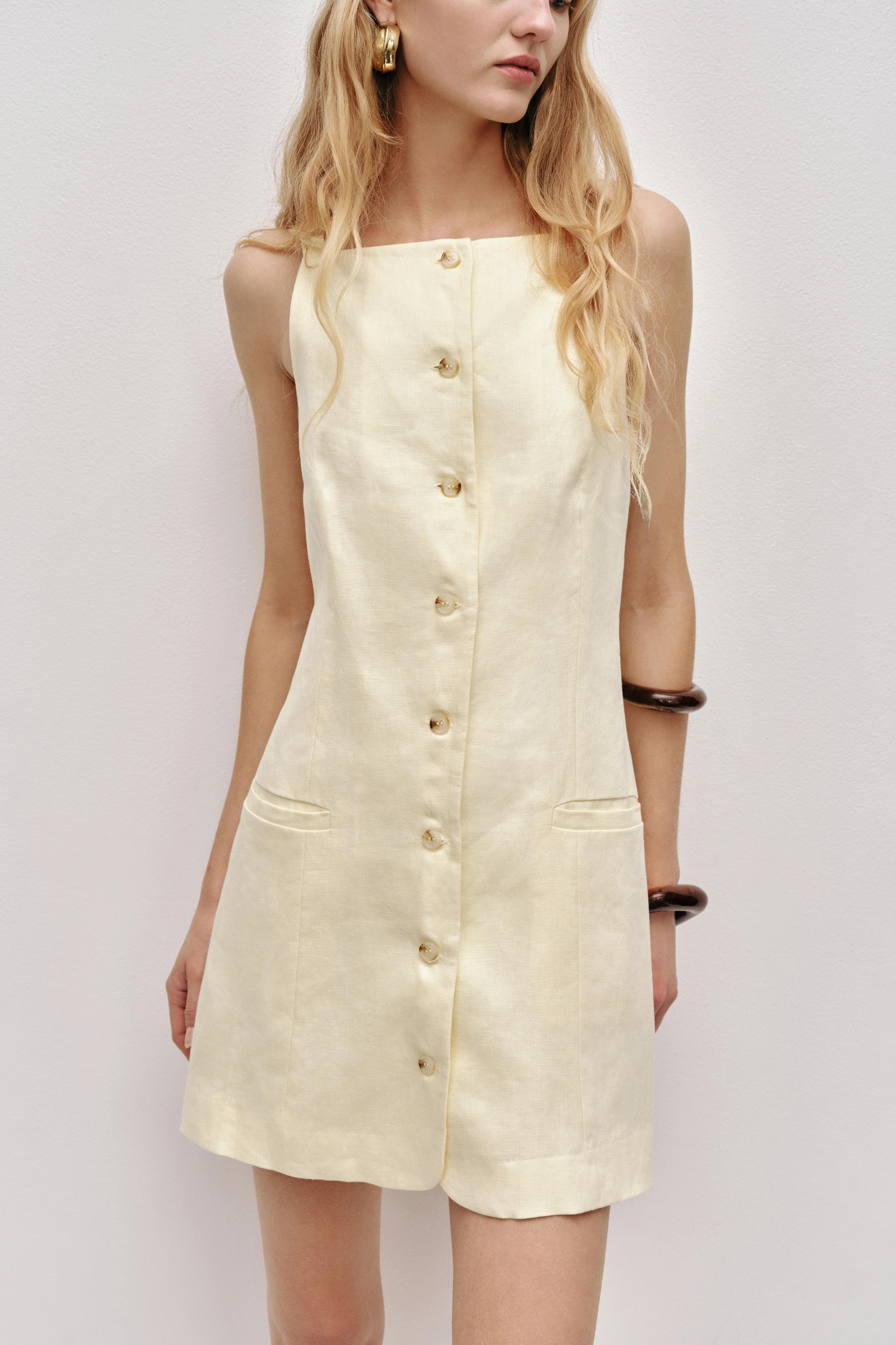 Relle Tailored Mini Dress - Image 3