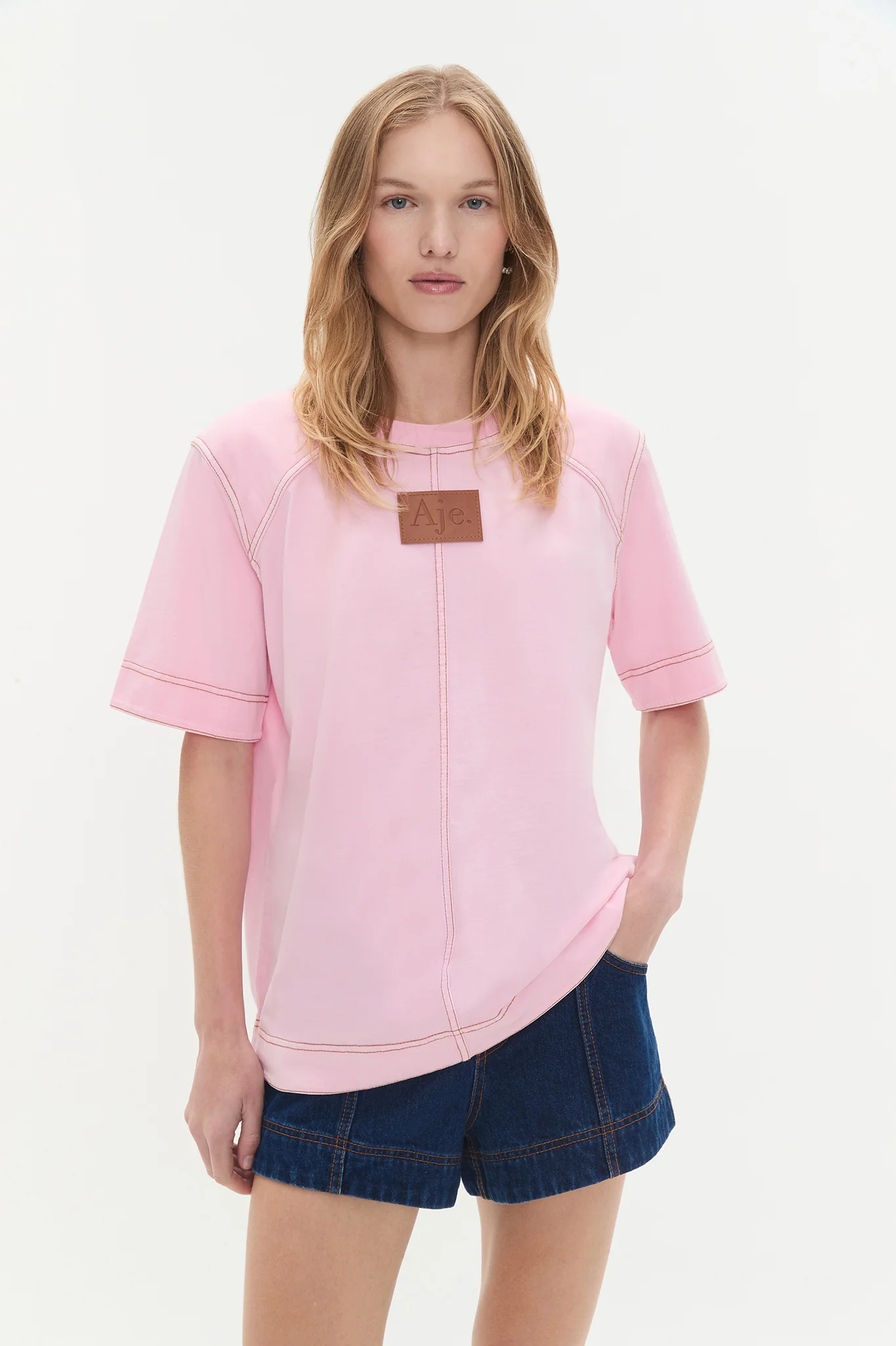Remi Denim Wash Tee - Image 3