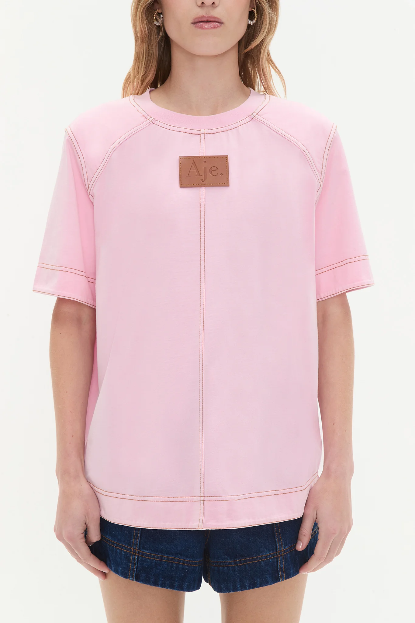 Remi Denim Wash Tee - Image 4