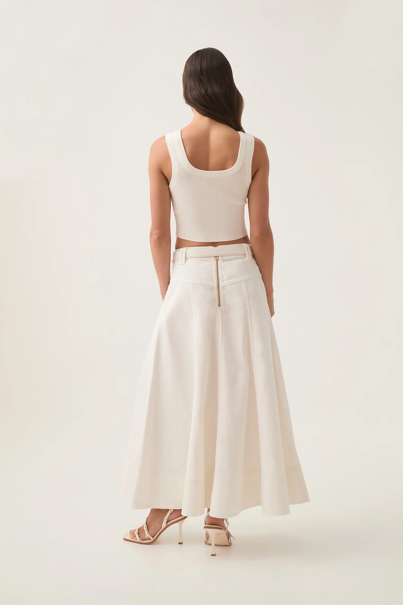 Ren Denim Midi Skirt - Image 6