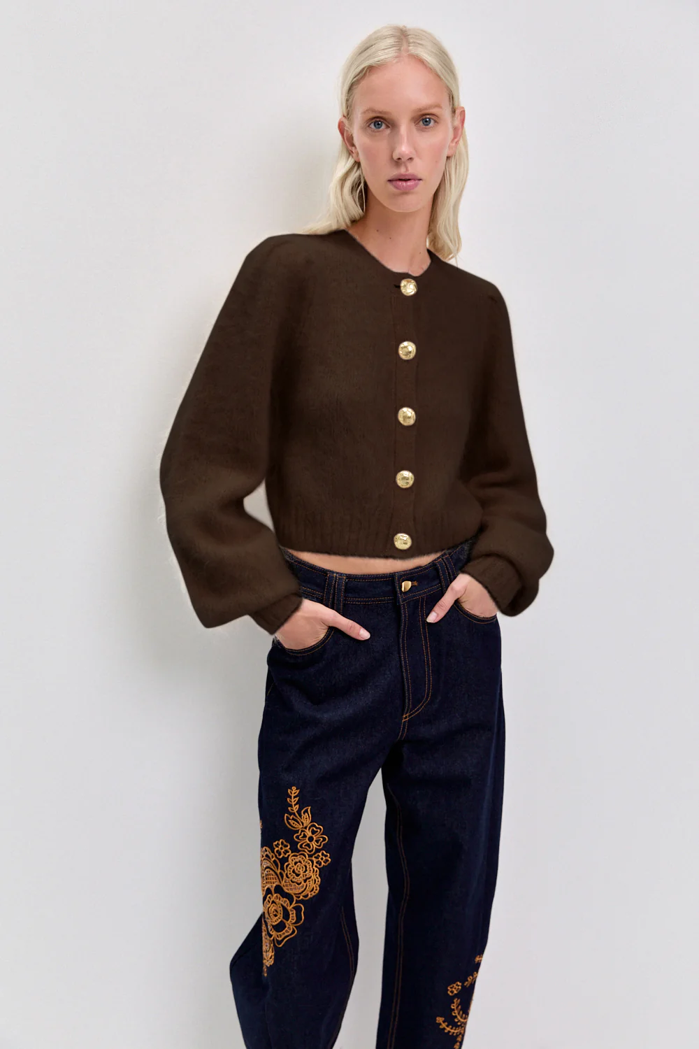 Renee Fluffy Cardigan - Image 3