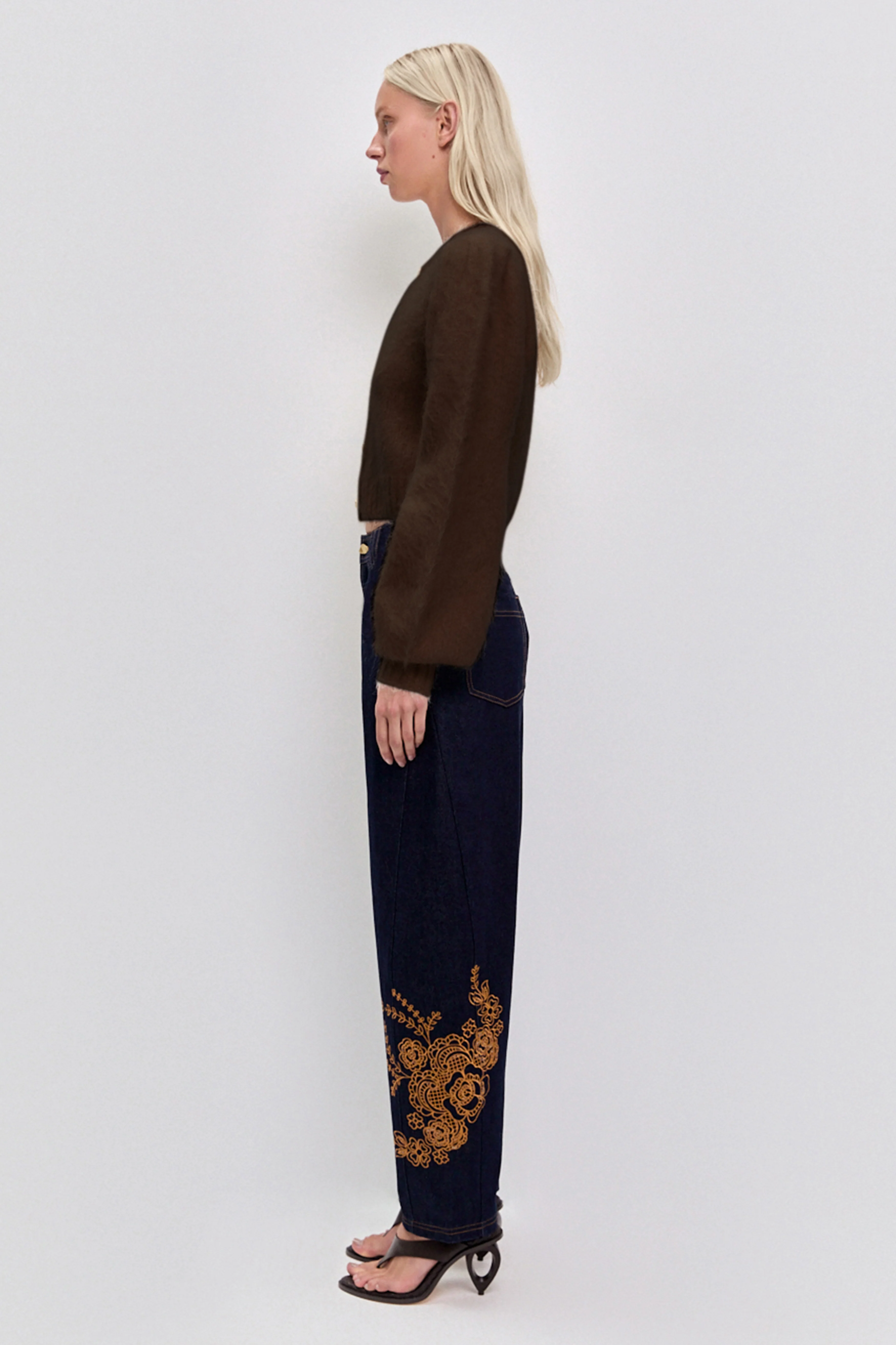 Renee Fluffy Cardigan - Image 5