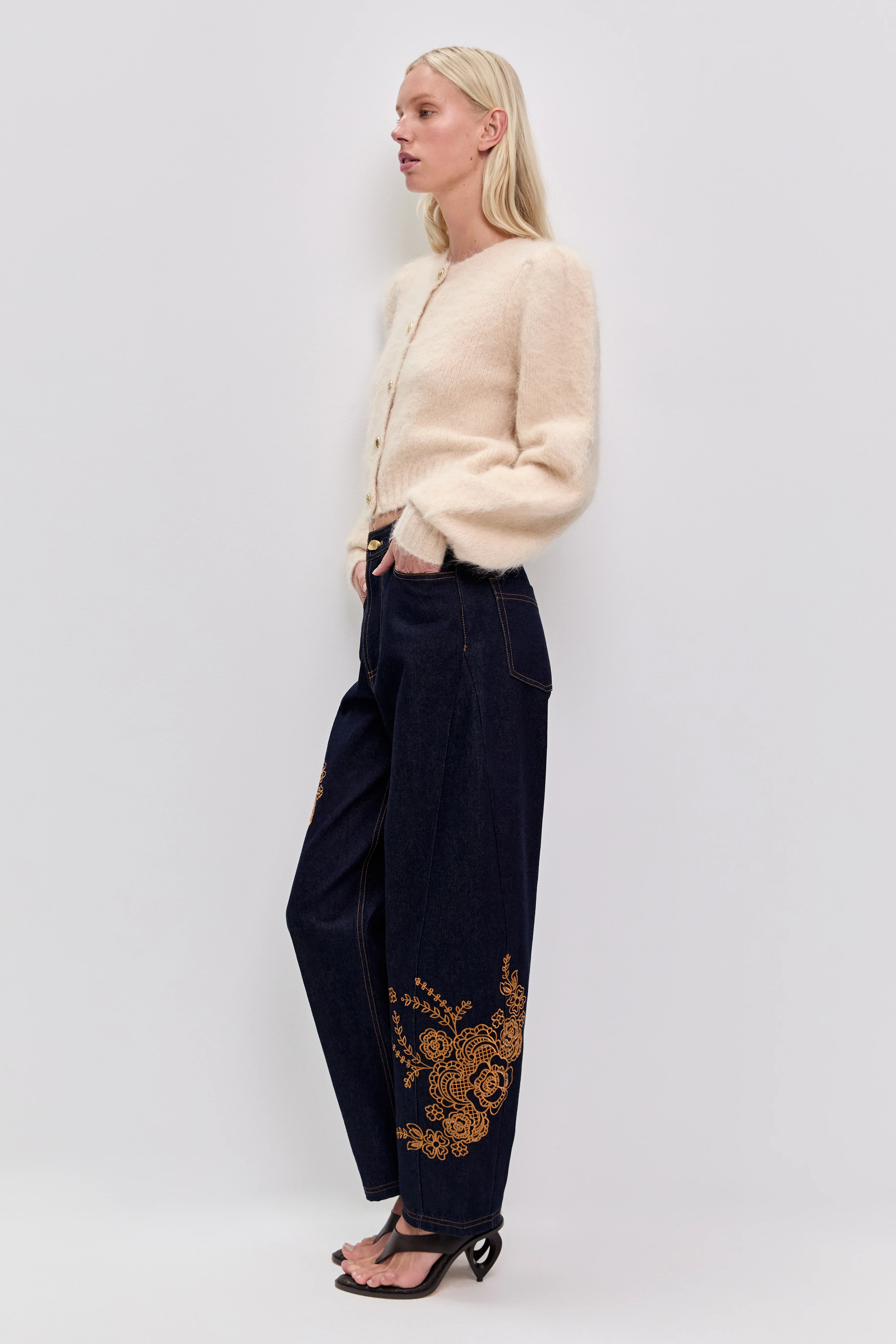 Renee Fluffy Cardigan - Image 5