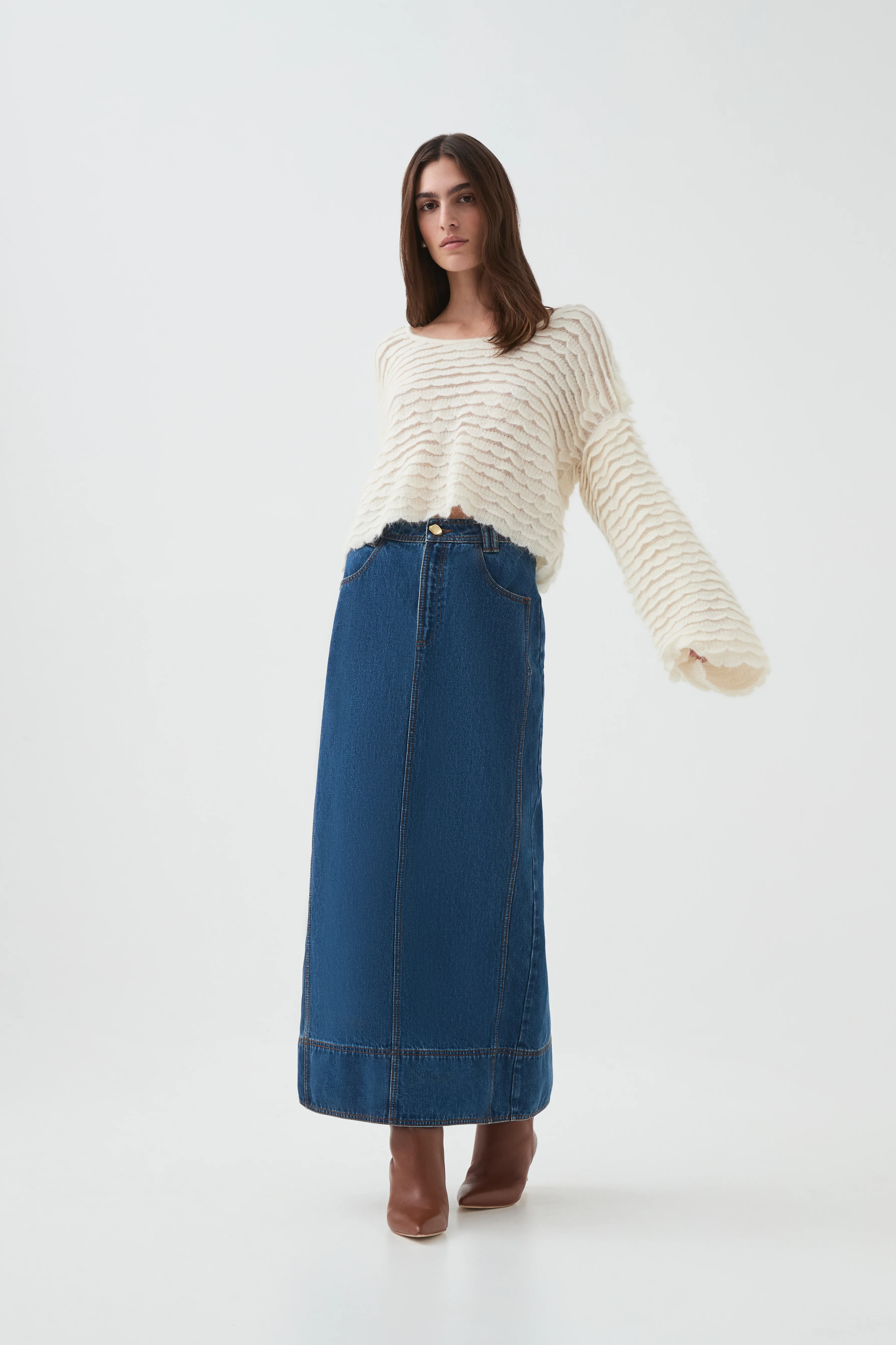 Revel Textured Knit Jumper - Image 3
