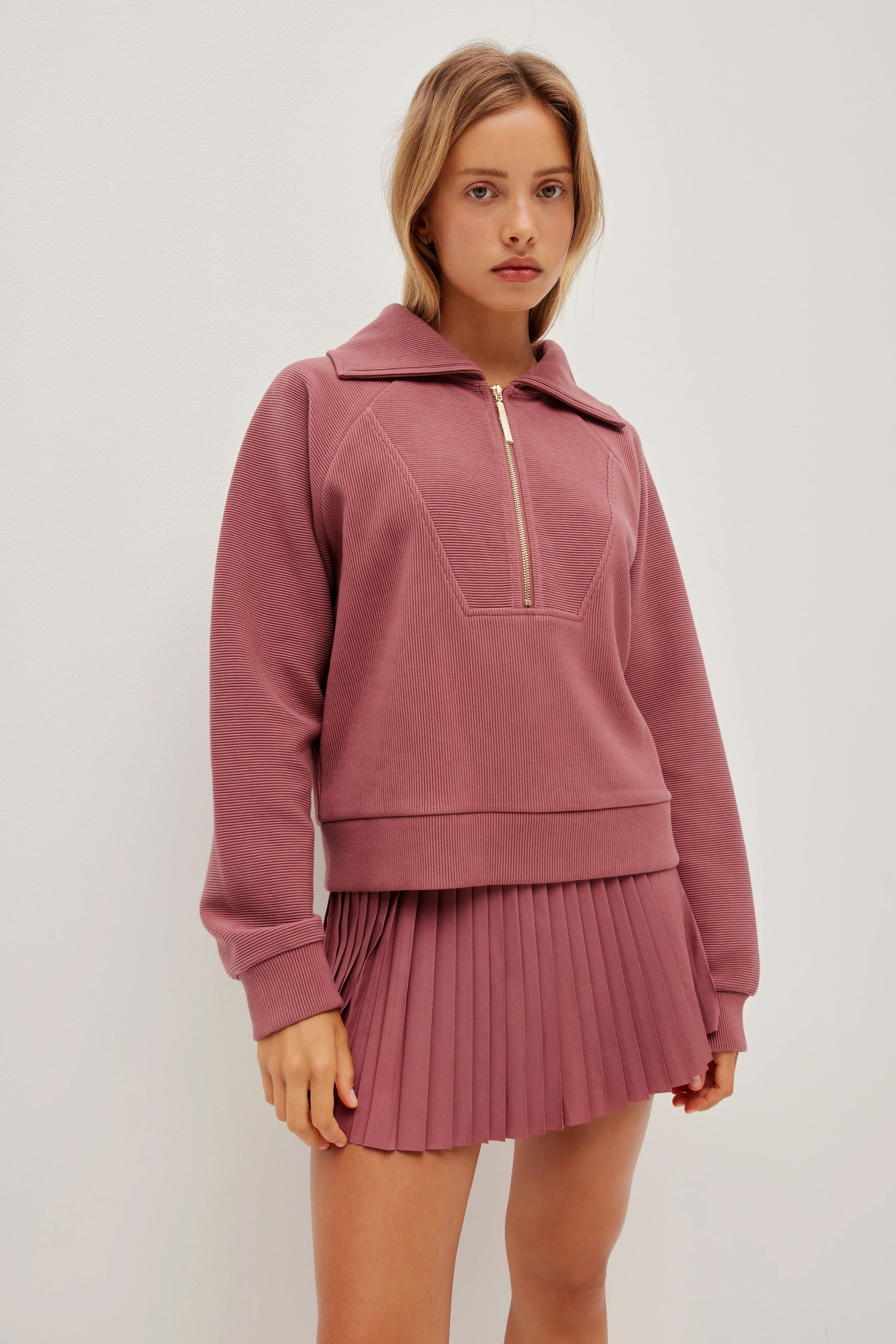 Rib 1/2 Zip Jumper - Image 7