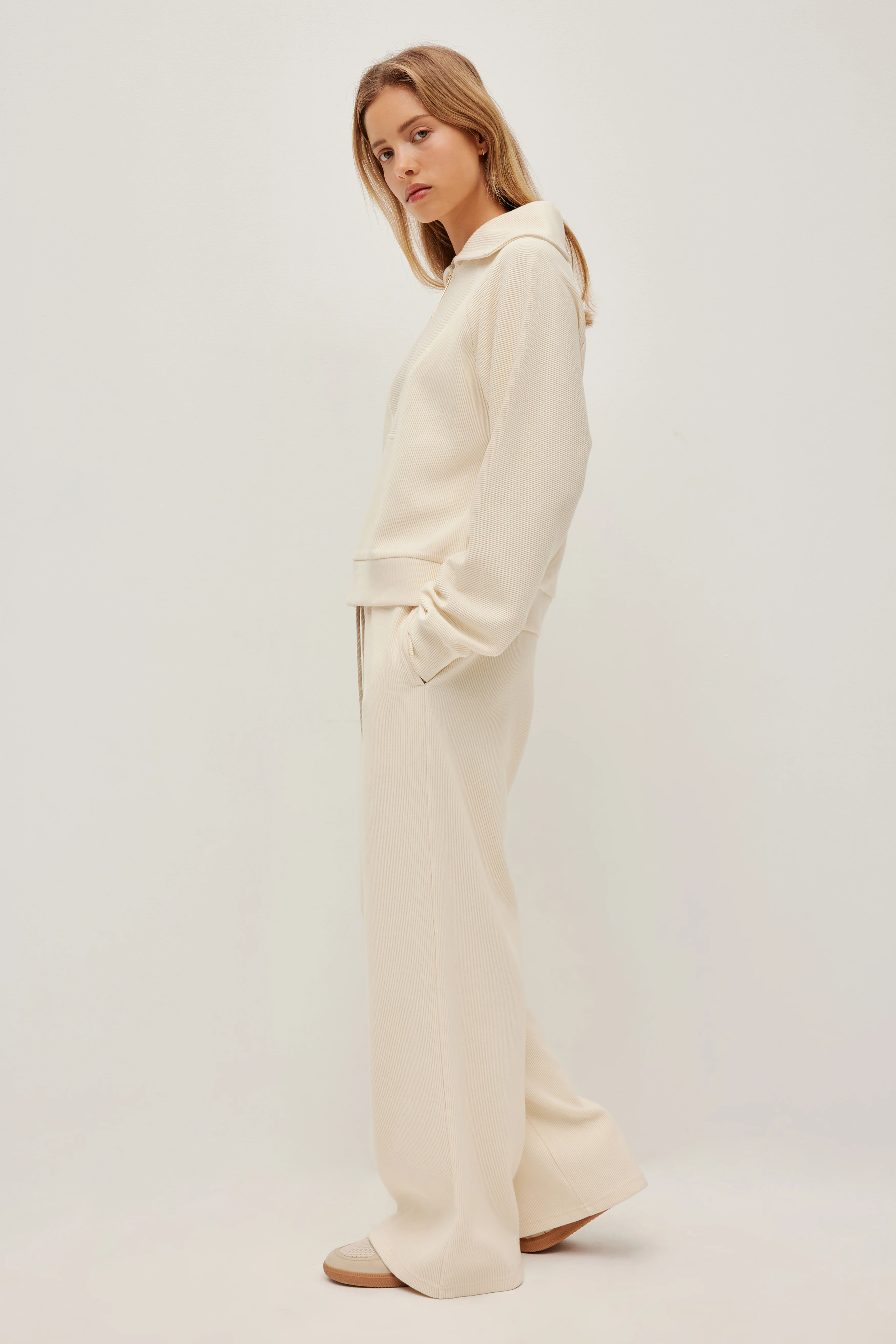 Rib 1/2 Zip Jumper - Image 11