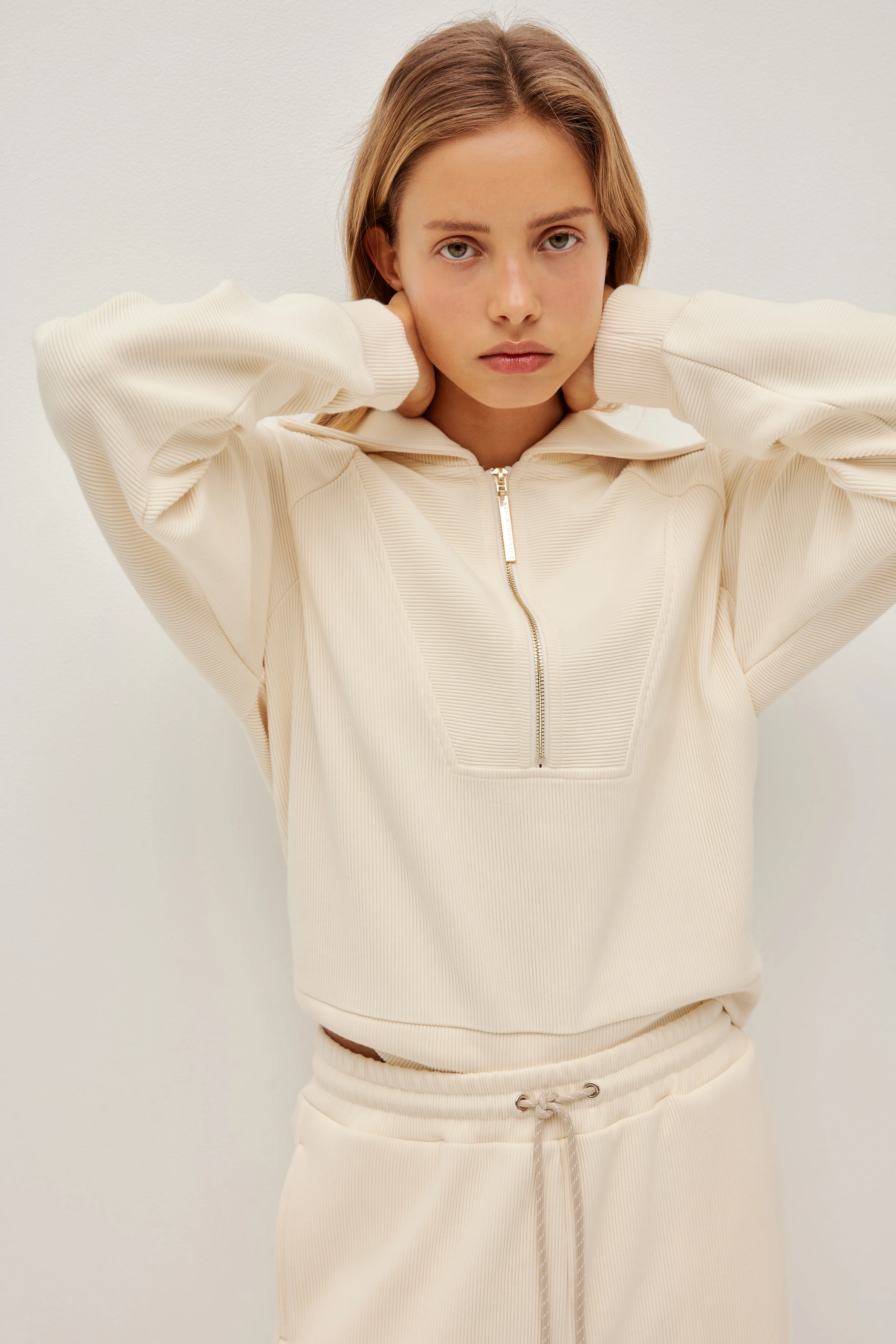 Rib 1/2 Zip Jumper - Image 6