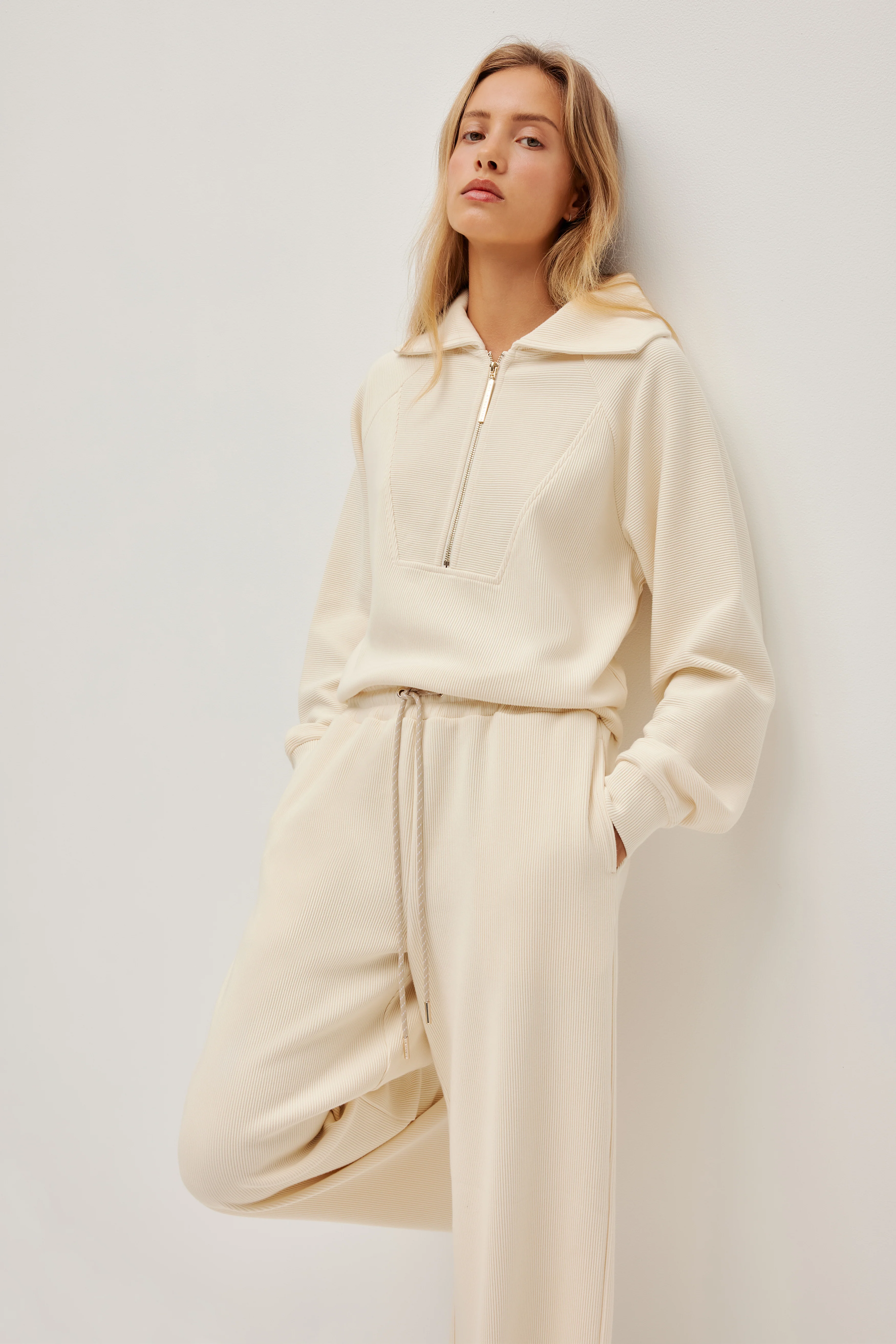 Rib 1/2 Zip Jumper - Image 8