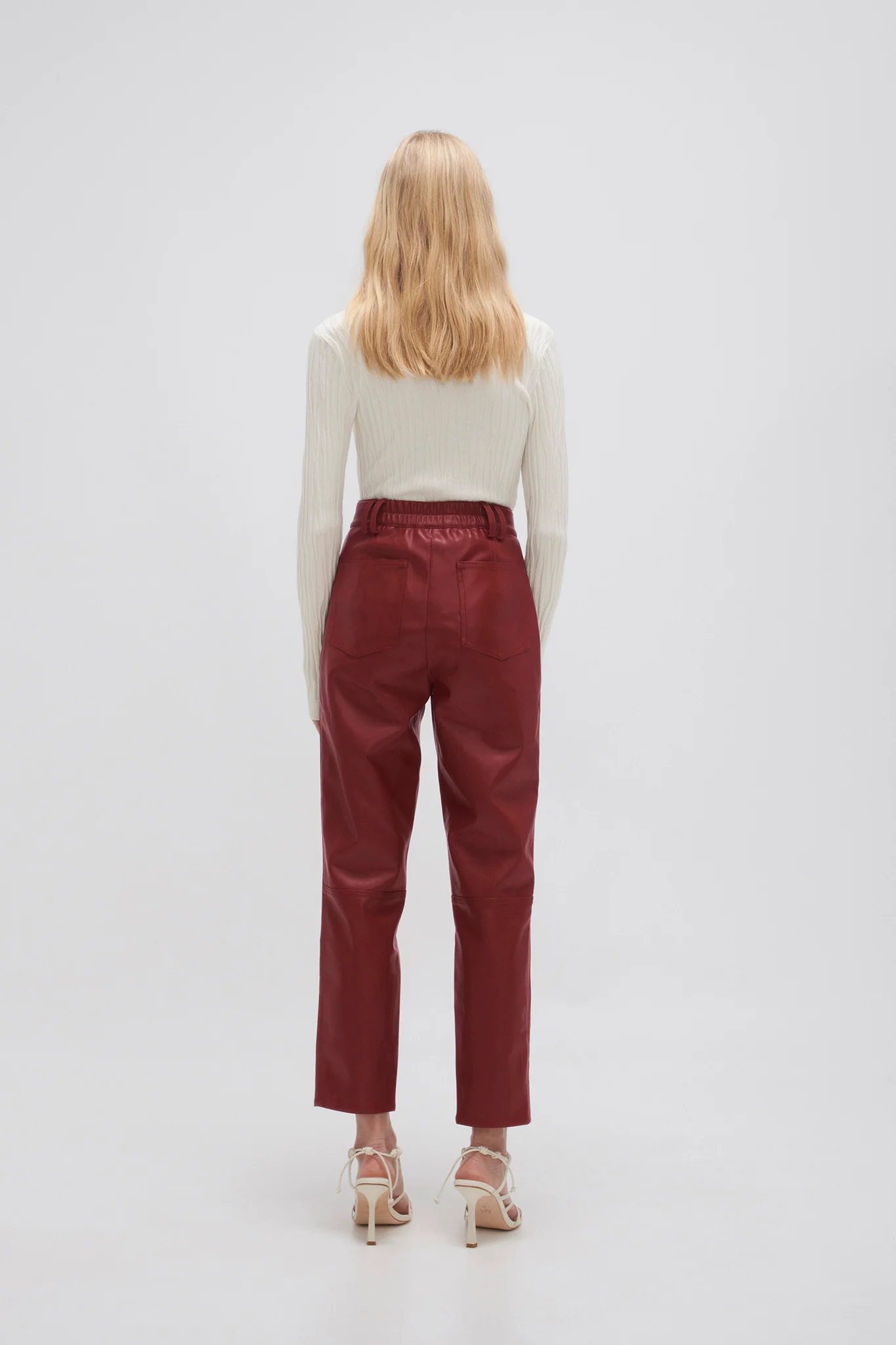 River Vegan Leather Pant - Image 6