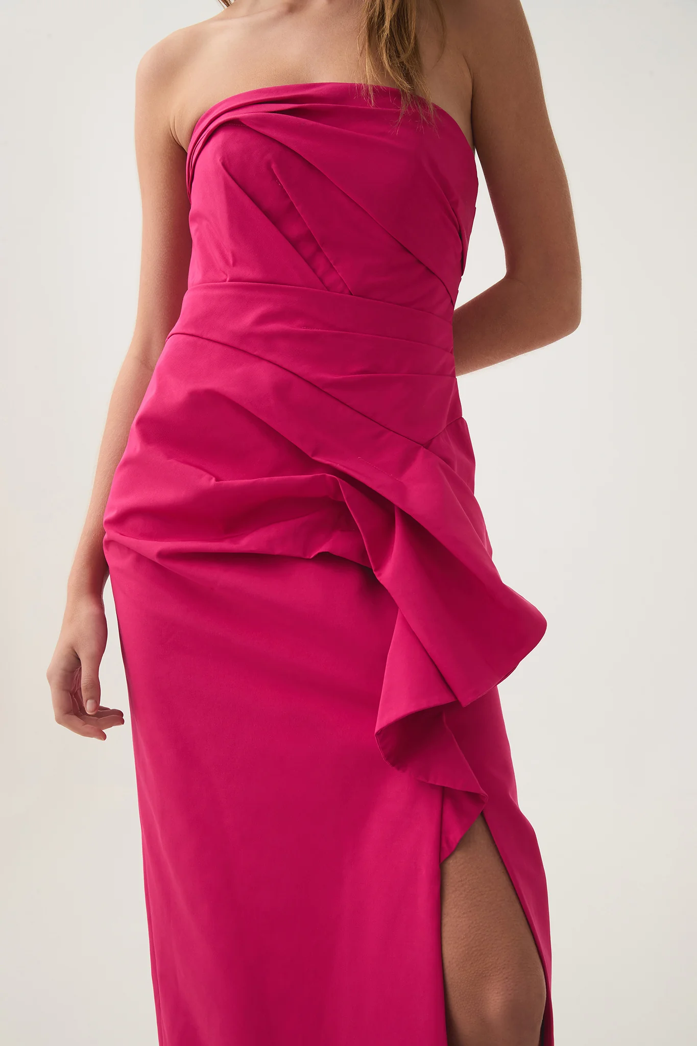 Roma Draped Midi Dress - Image 5
