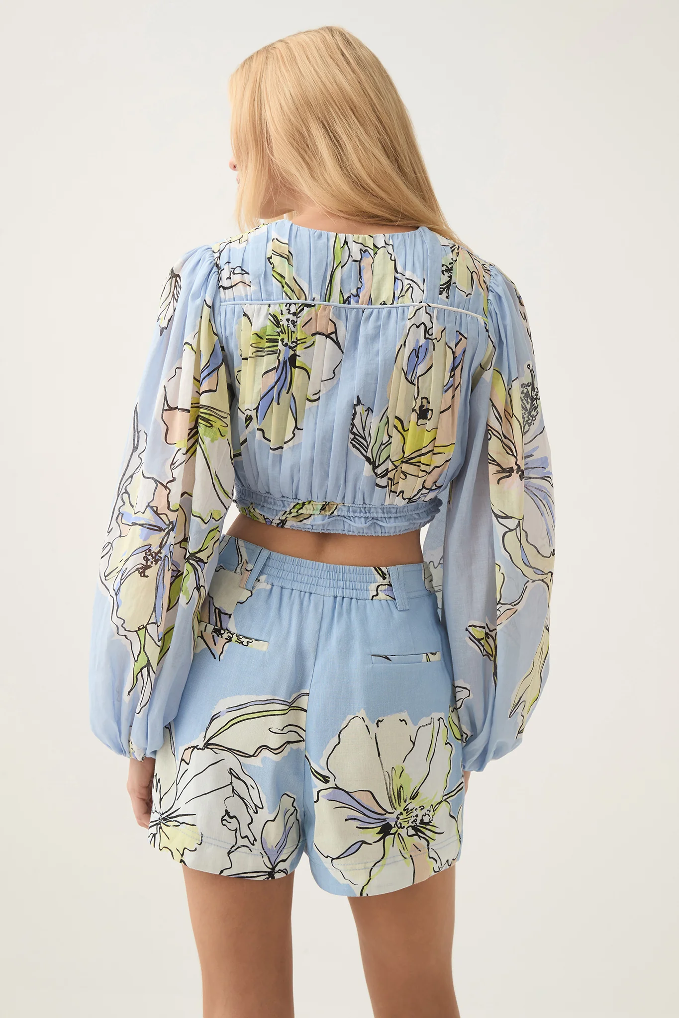 Romantica Voile Crop Top - Image 6