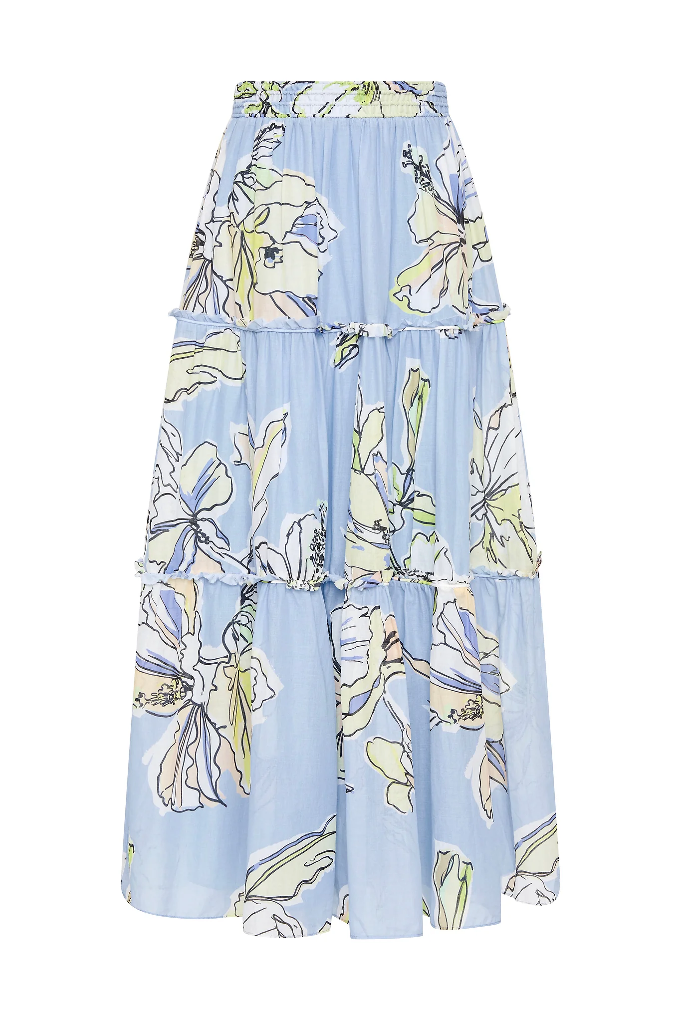 Romantica Voile Midi Skirt - Image 2