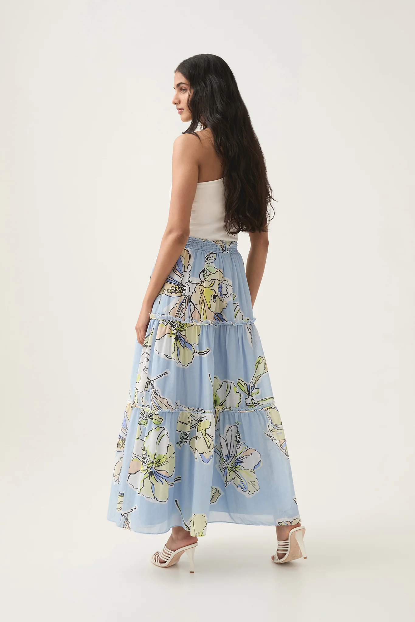 Romantica Voile Midi Skirt - Image 5