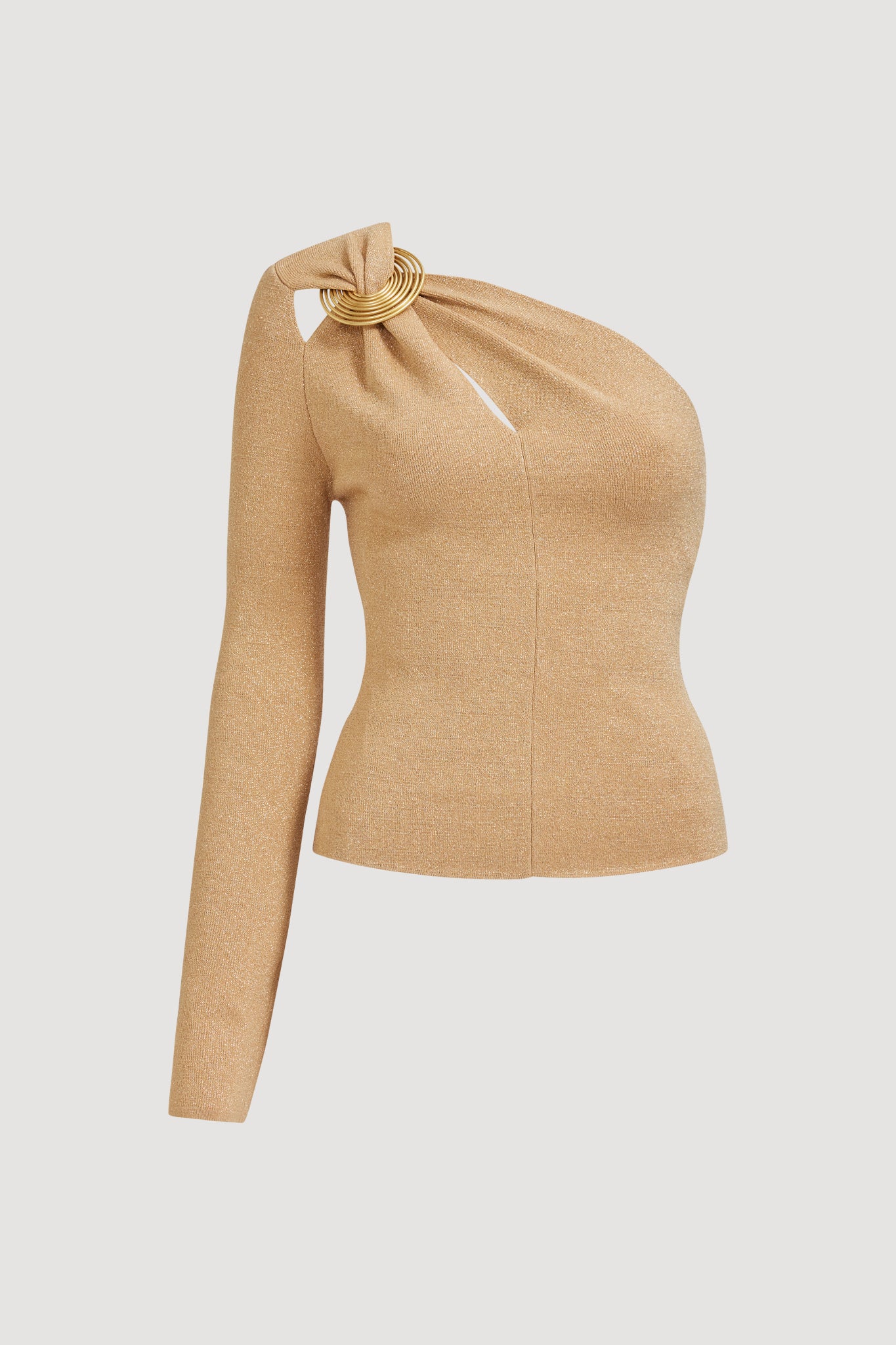 Rosabel Asymmetric Knit Top - Image 2