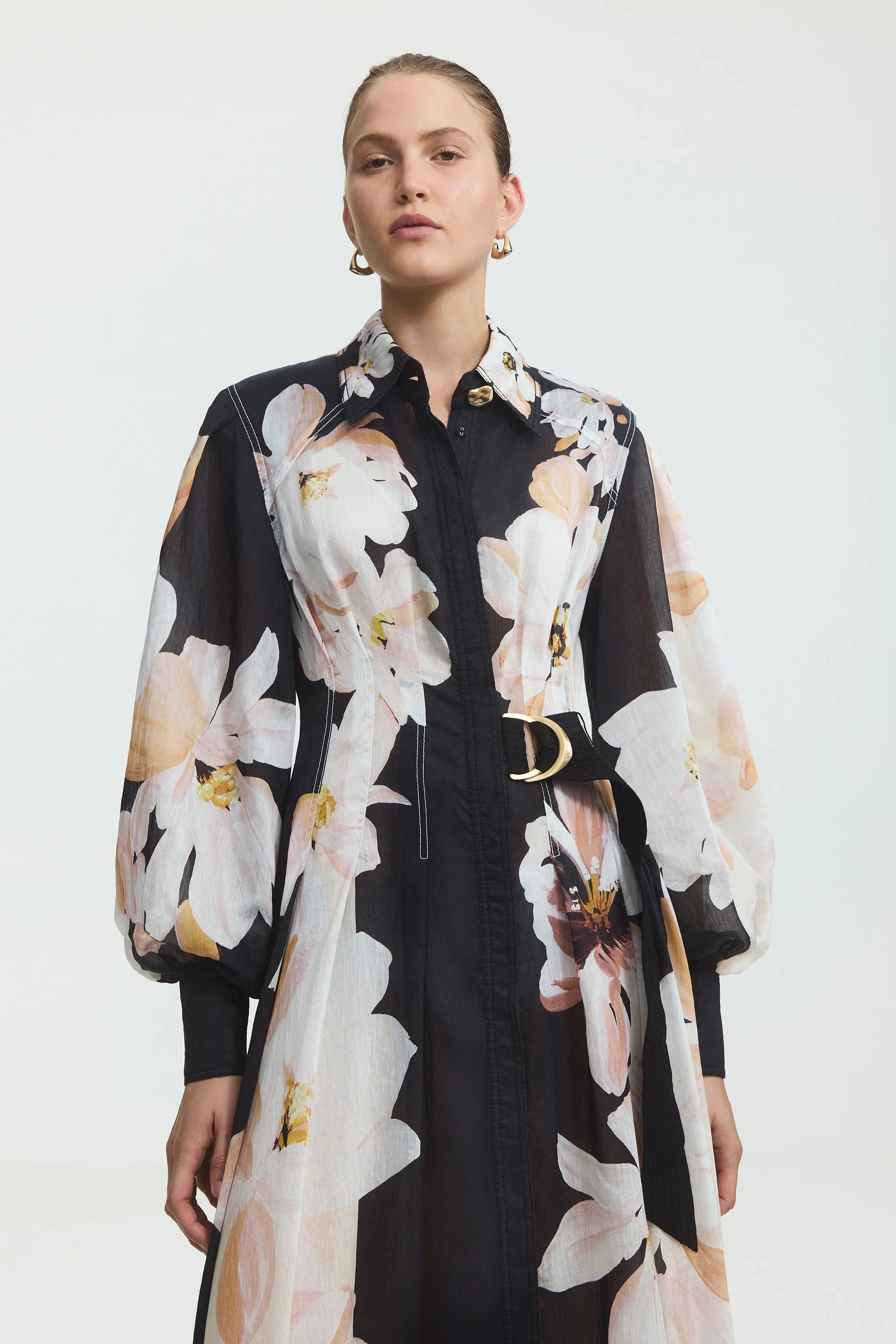 Rosanna Midi Shirt Dress - Image 3