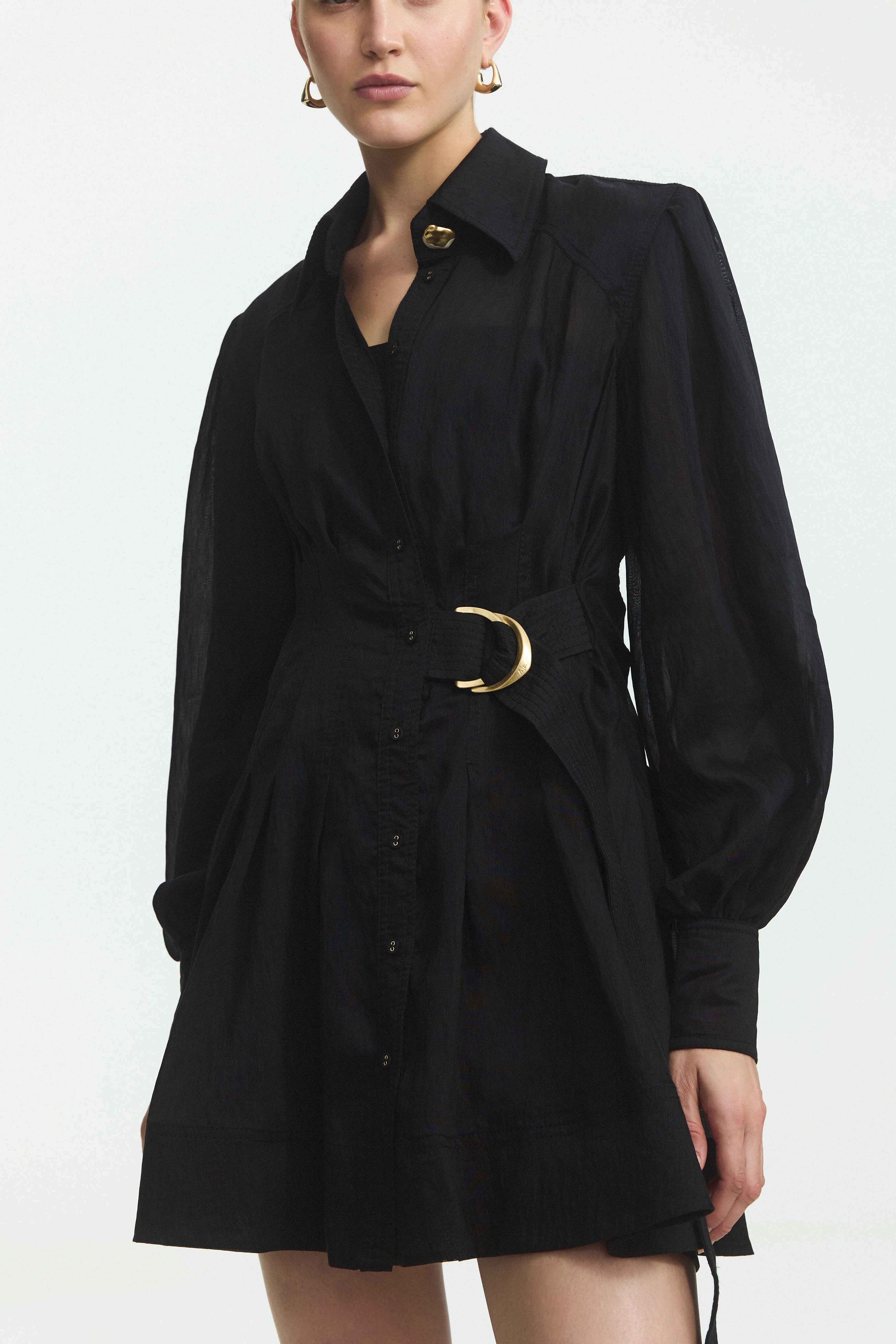 Rosanna Mini Shirt Dress - Image 3
