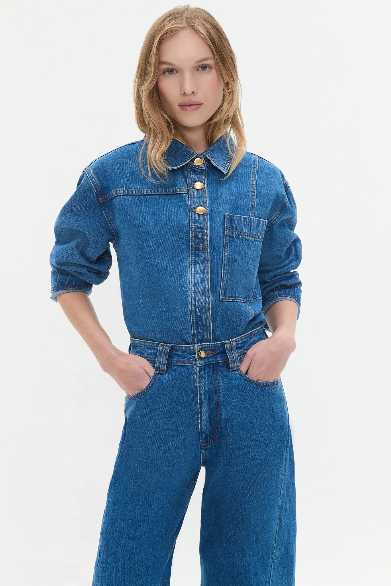 Rylan Ls Denim Shirt - Image 3