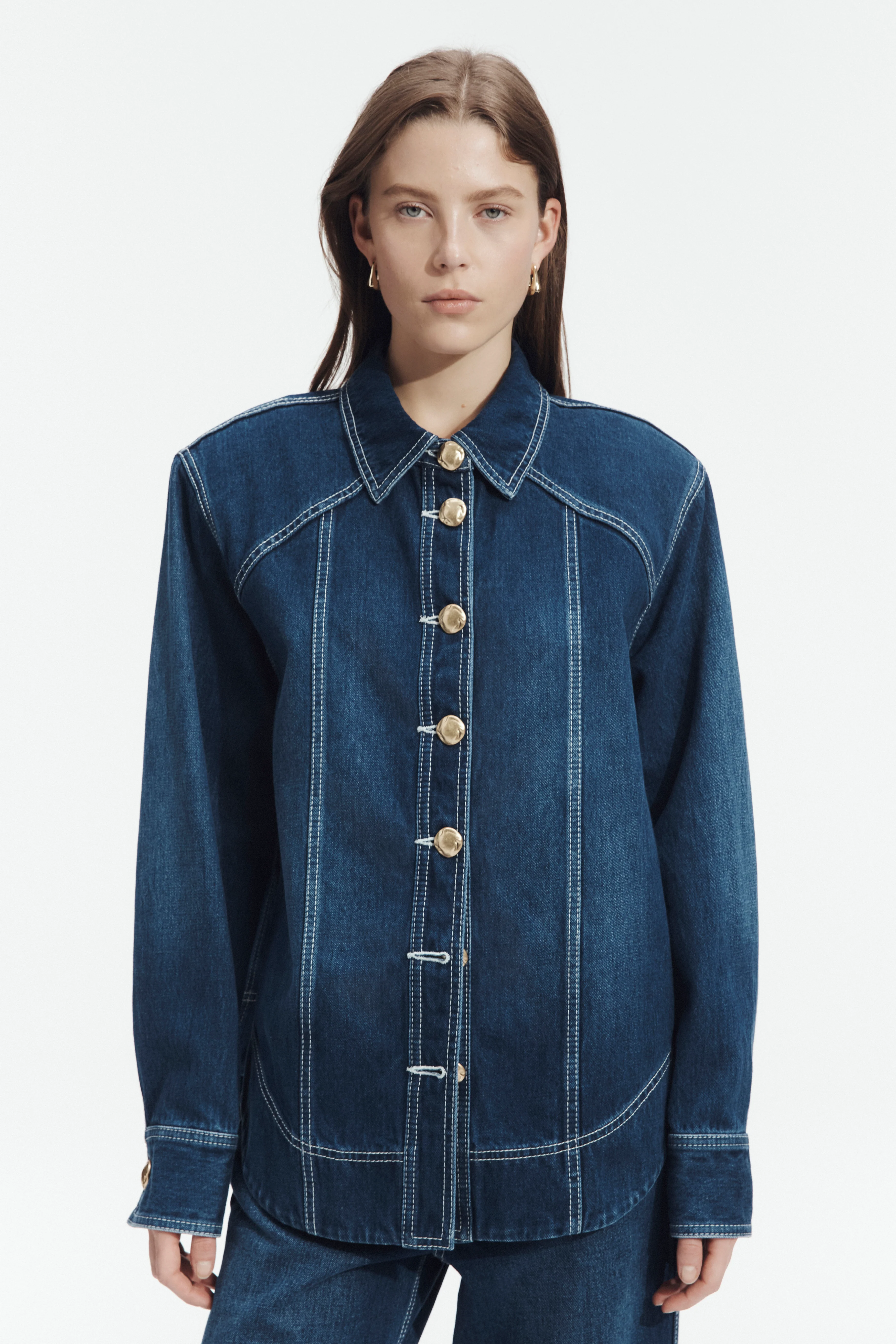 Rylee Denim Shirt - Image 3