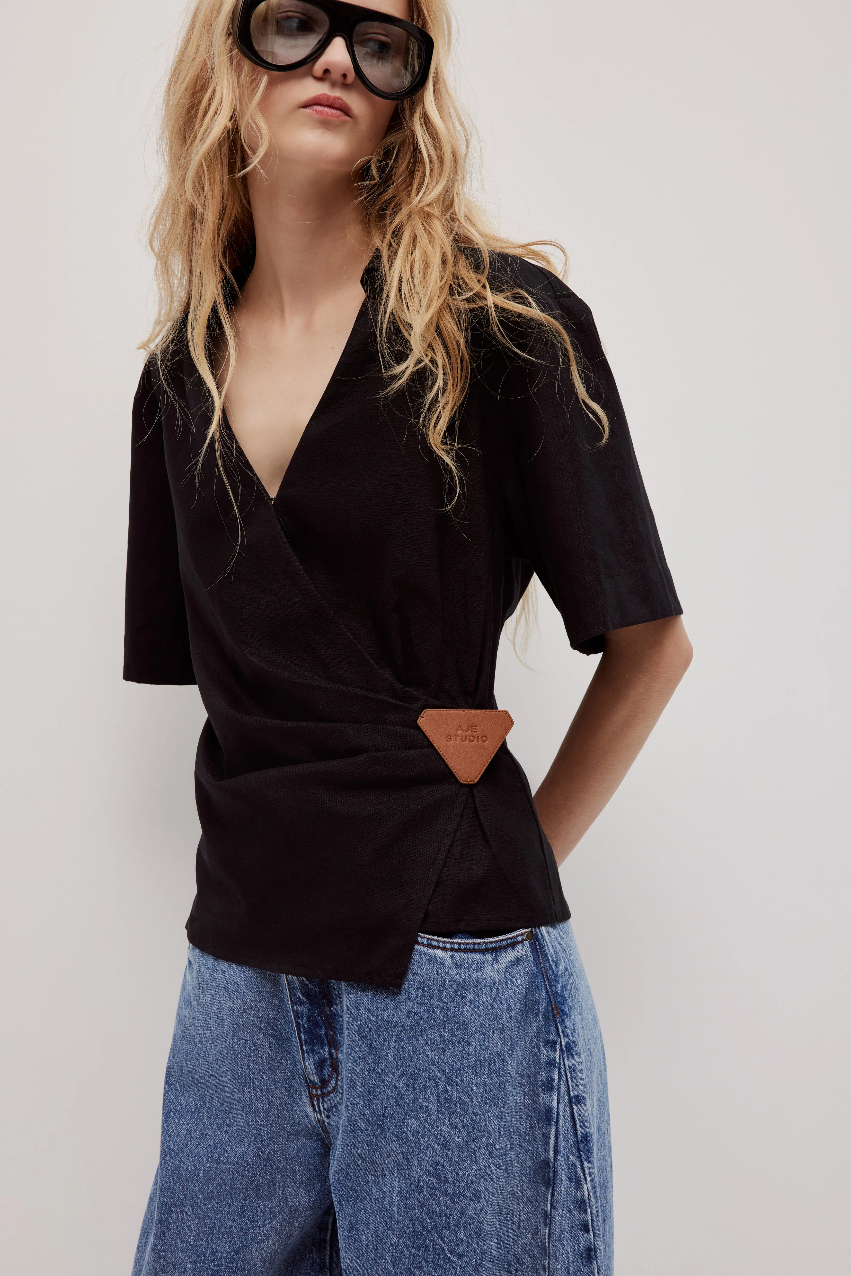 Sable Wrap Shirt - Image 3