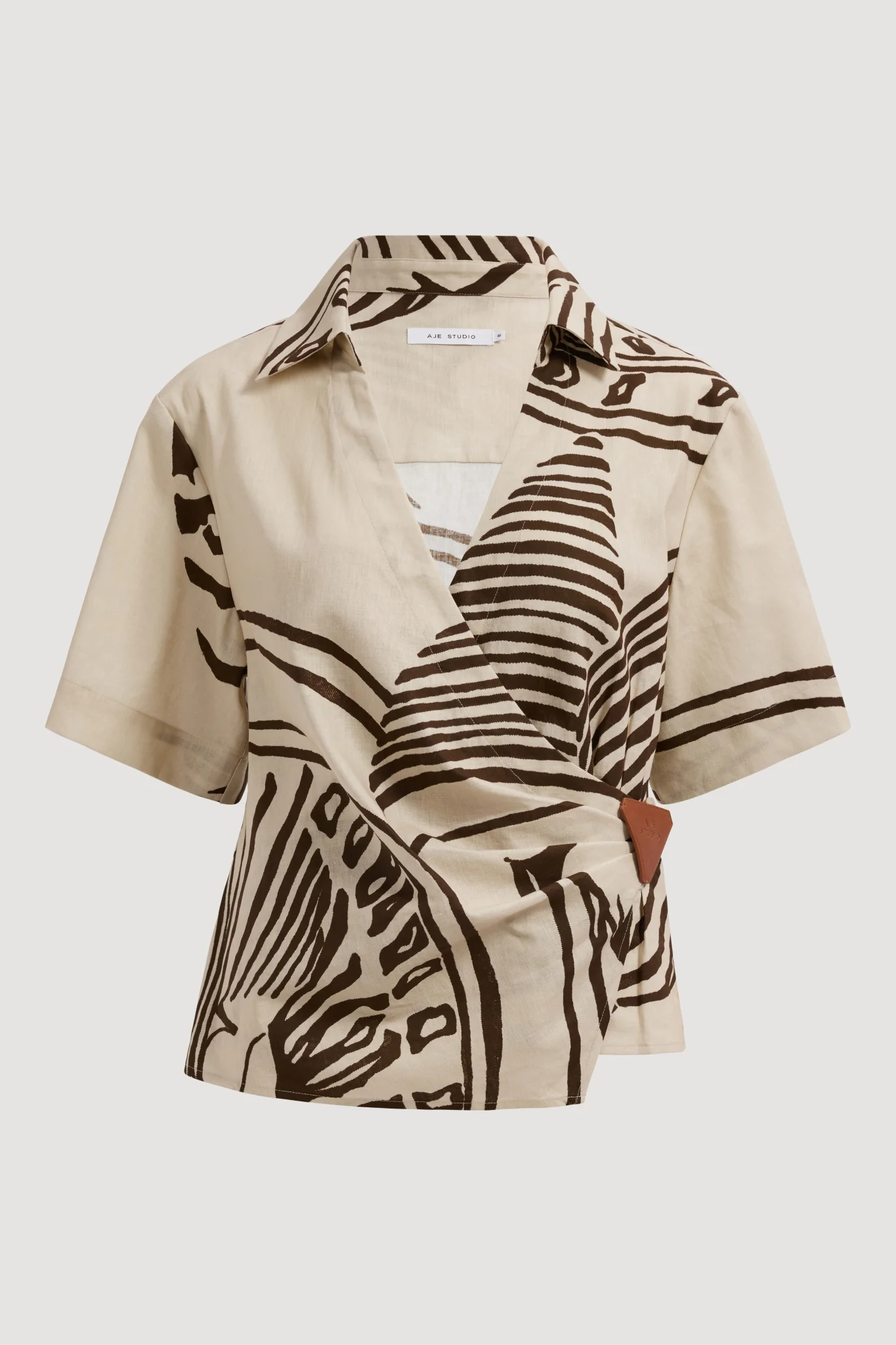 Sable Wrap Shirt - Image 2
