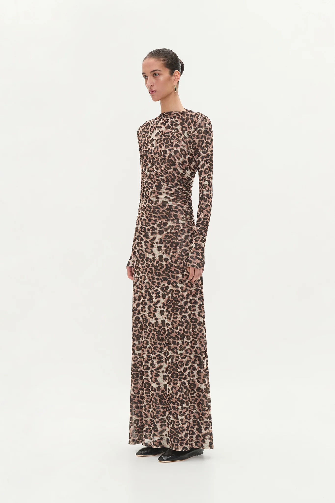 Saturn Mesh Maxi Dress - Image 4