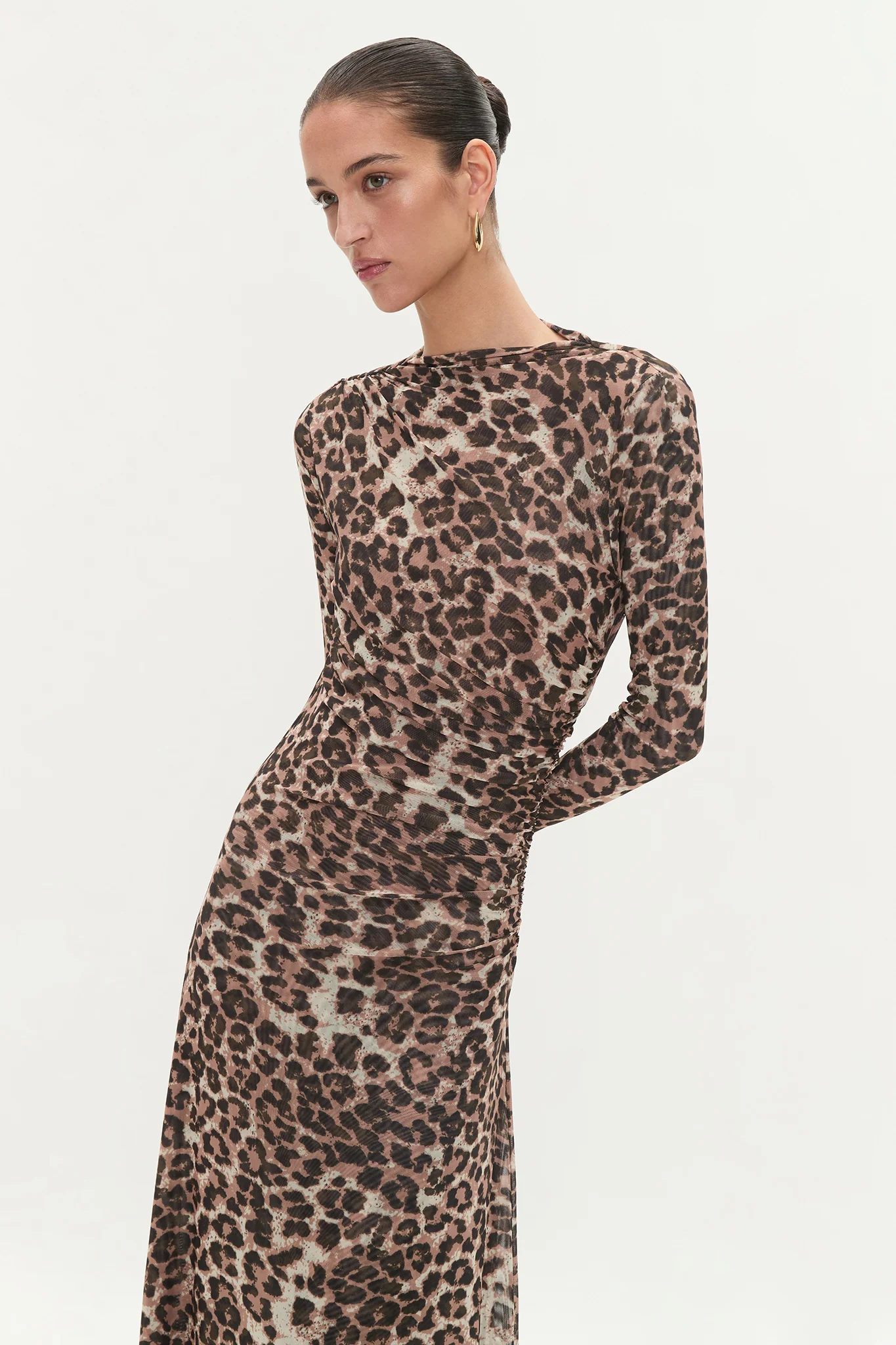 Saturn Mesh Maxi Dress - Image 5