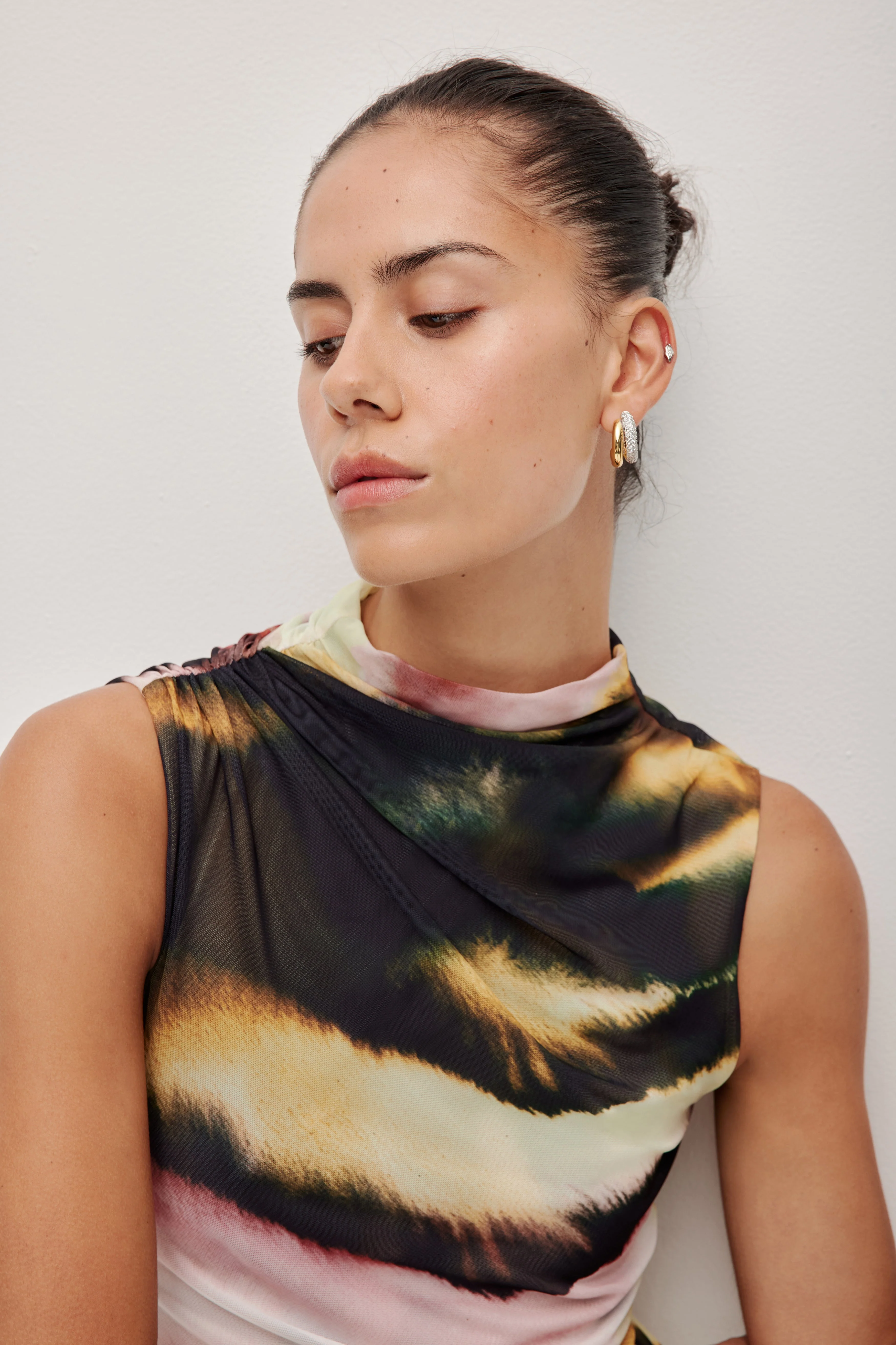 Saturn Mesh Maxi Dress - Image 12