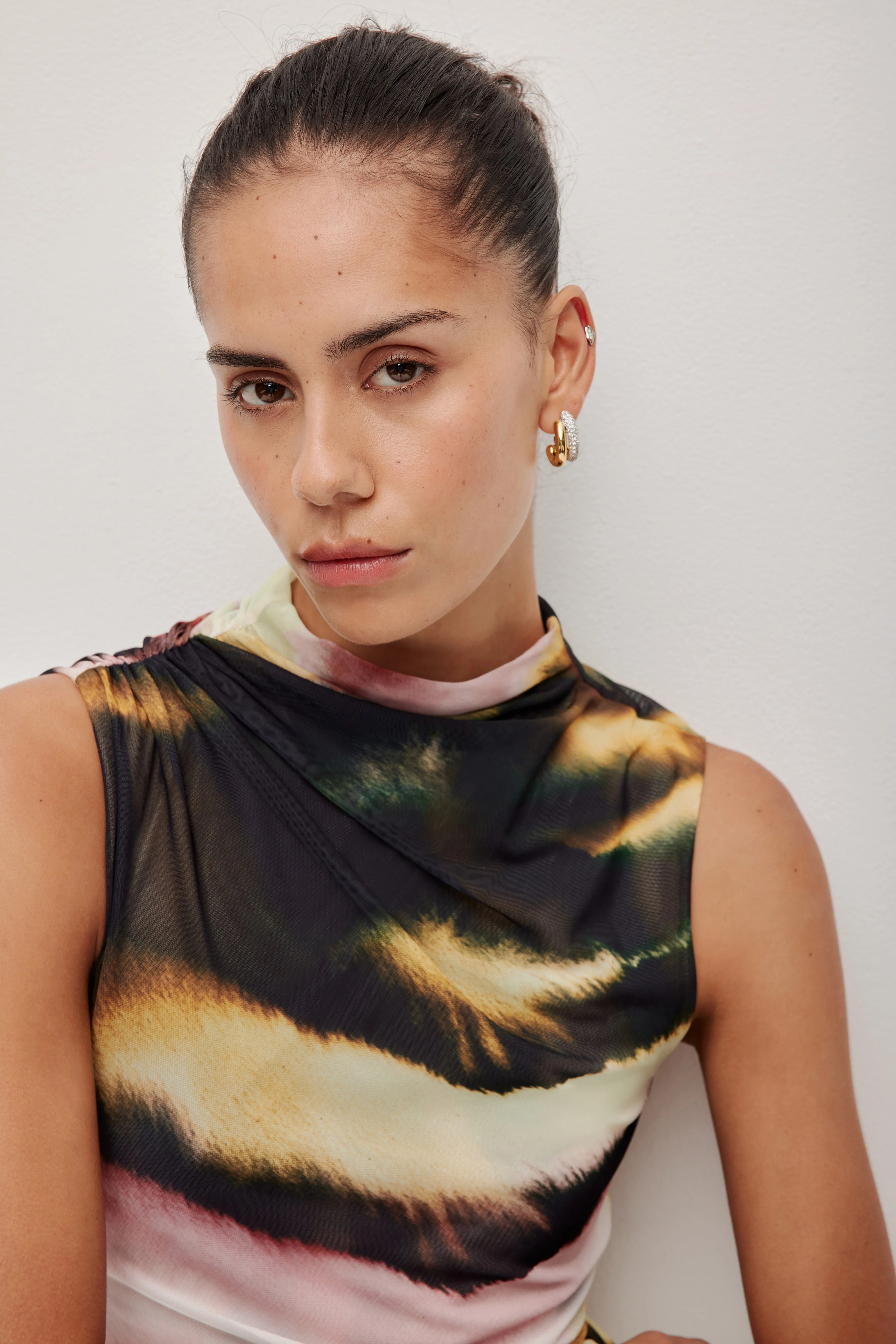 Saturn Mesh Maxi Dress - Image 13