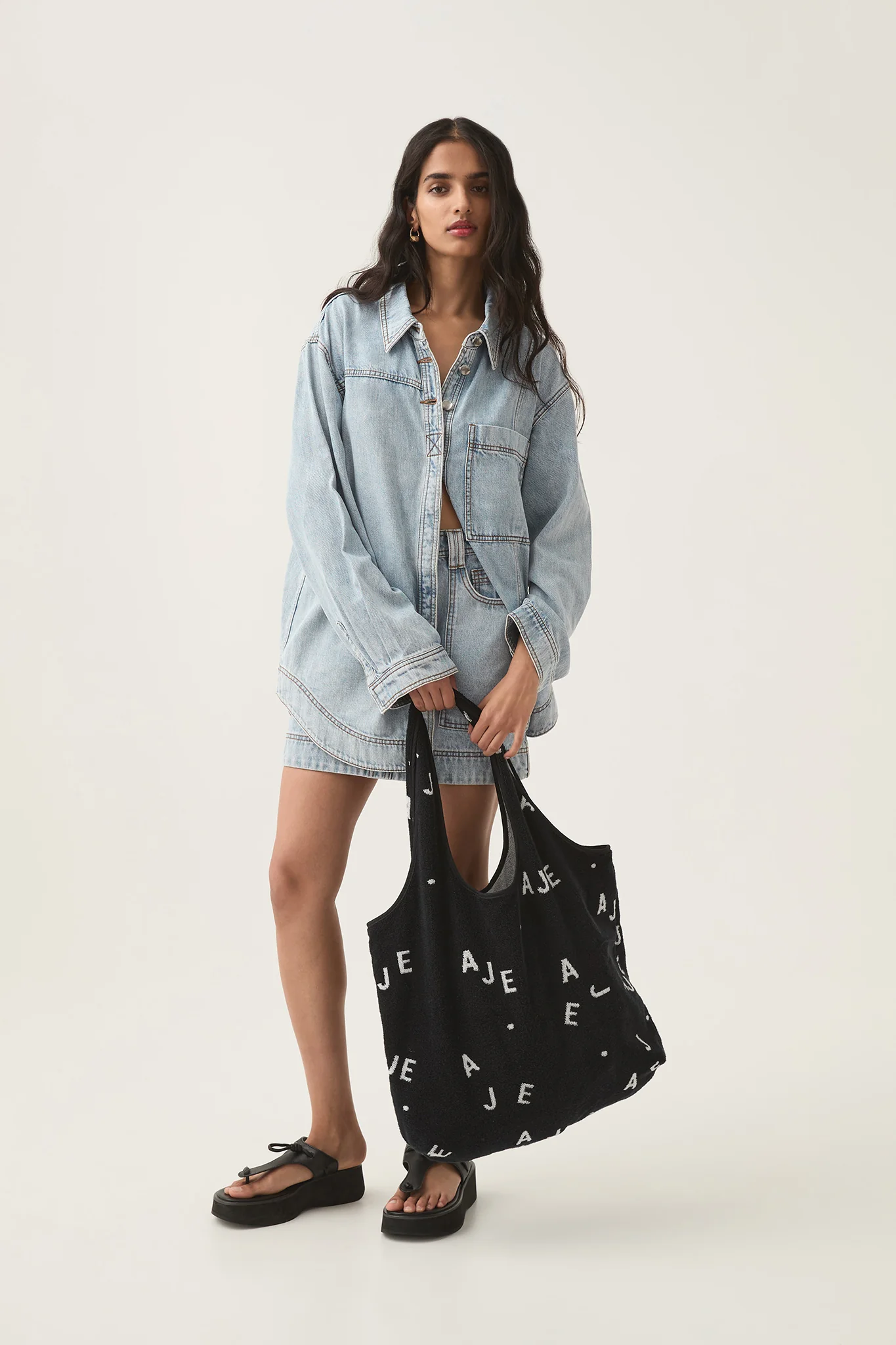 Senna Logo Beach Tote - Image 3