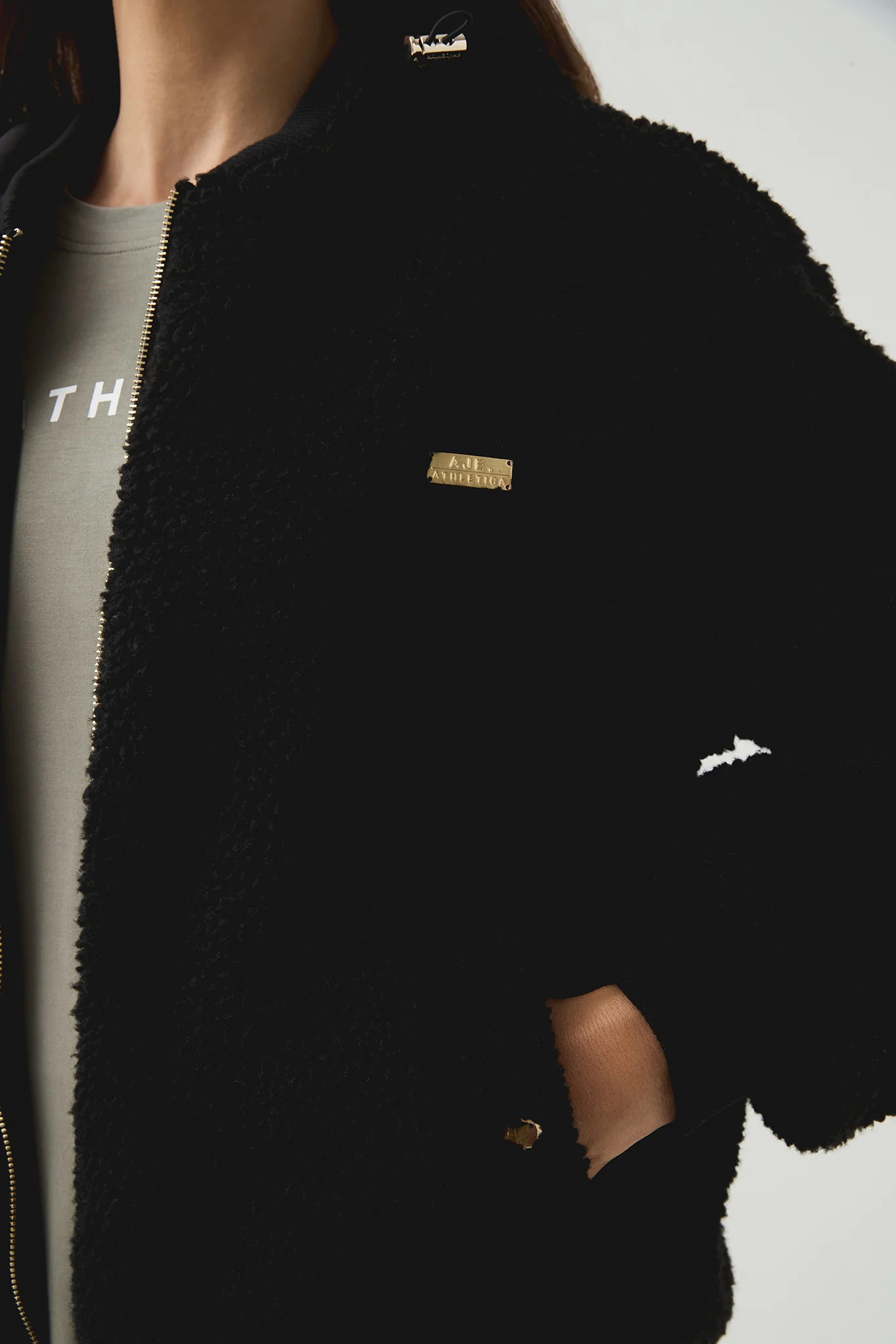 Sherpa Bomber Jacket 769 - Image 5