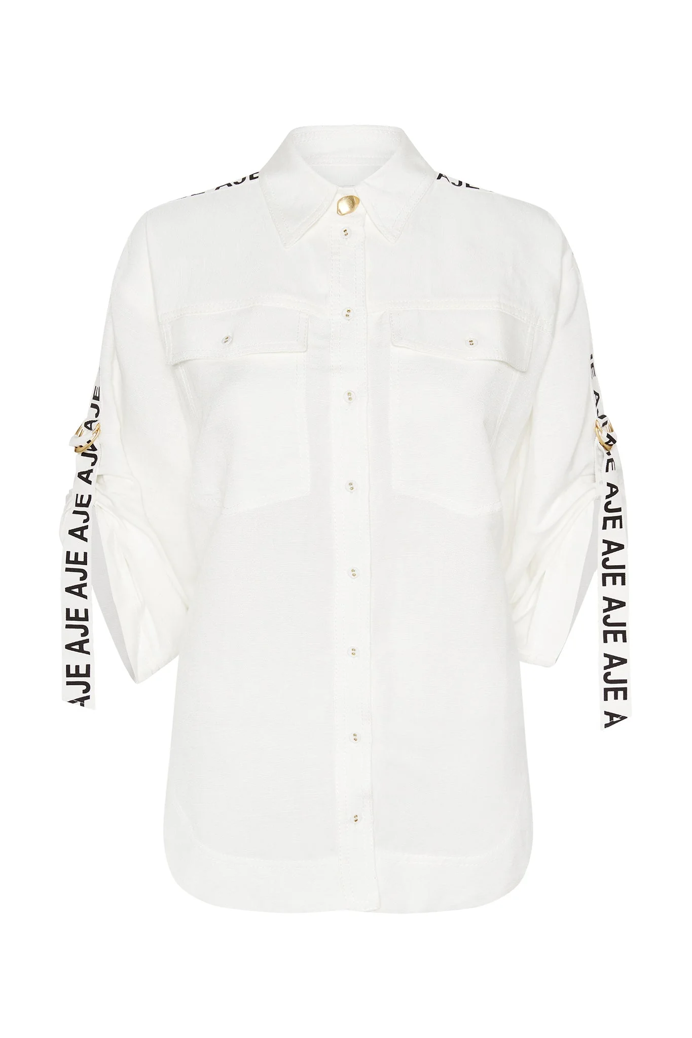 Signal Logo Mid Sleeve Shirt - Image 2