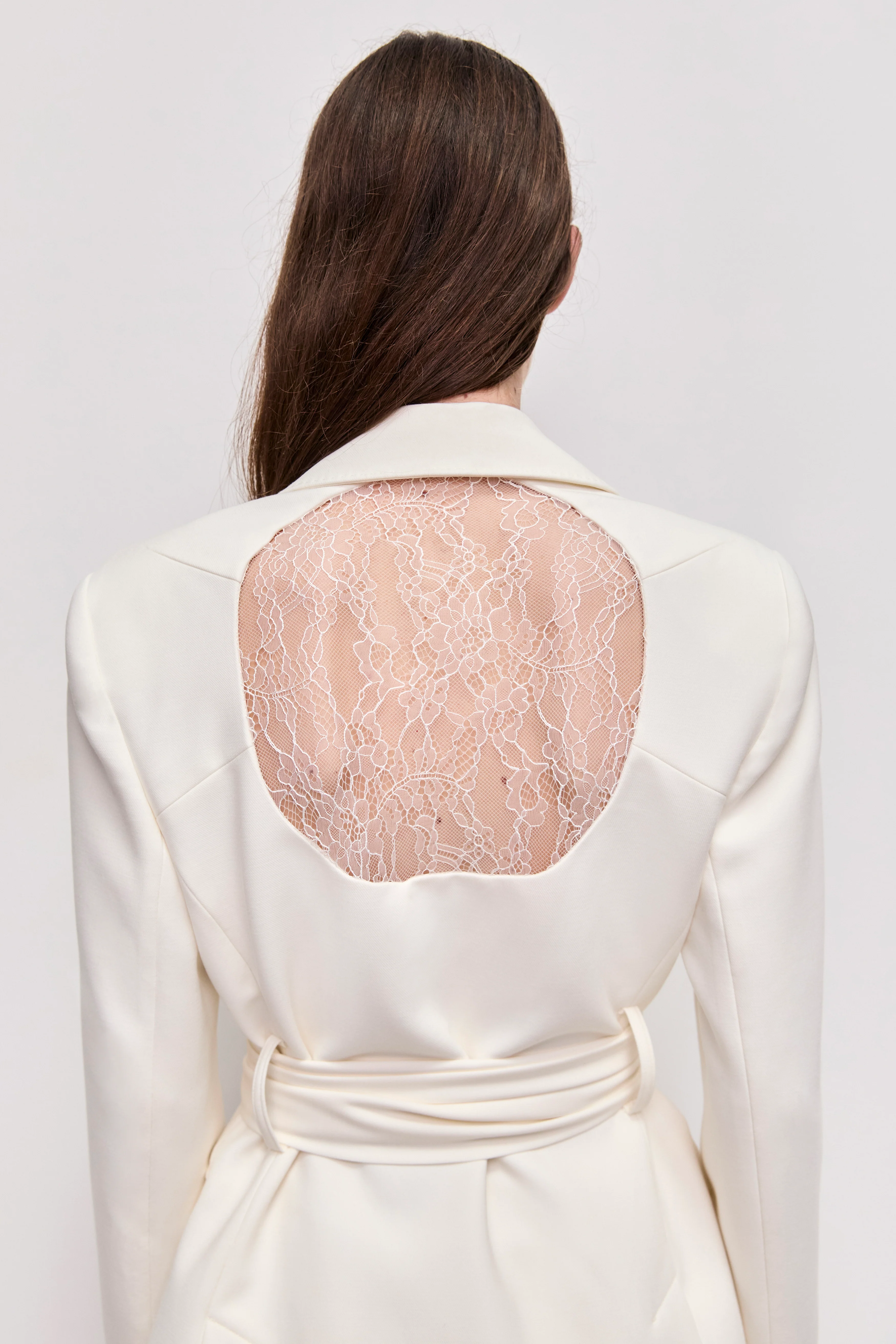 Simone Lace Back Blazer - Image 7