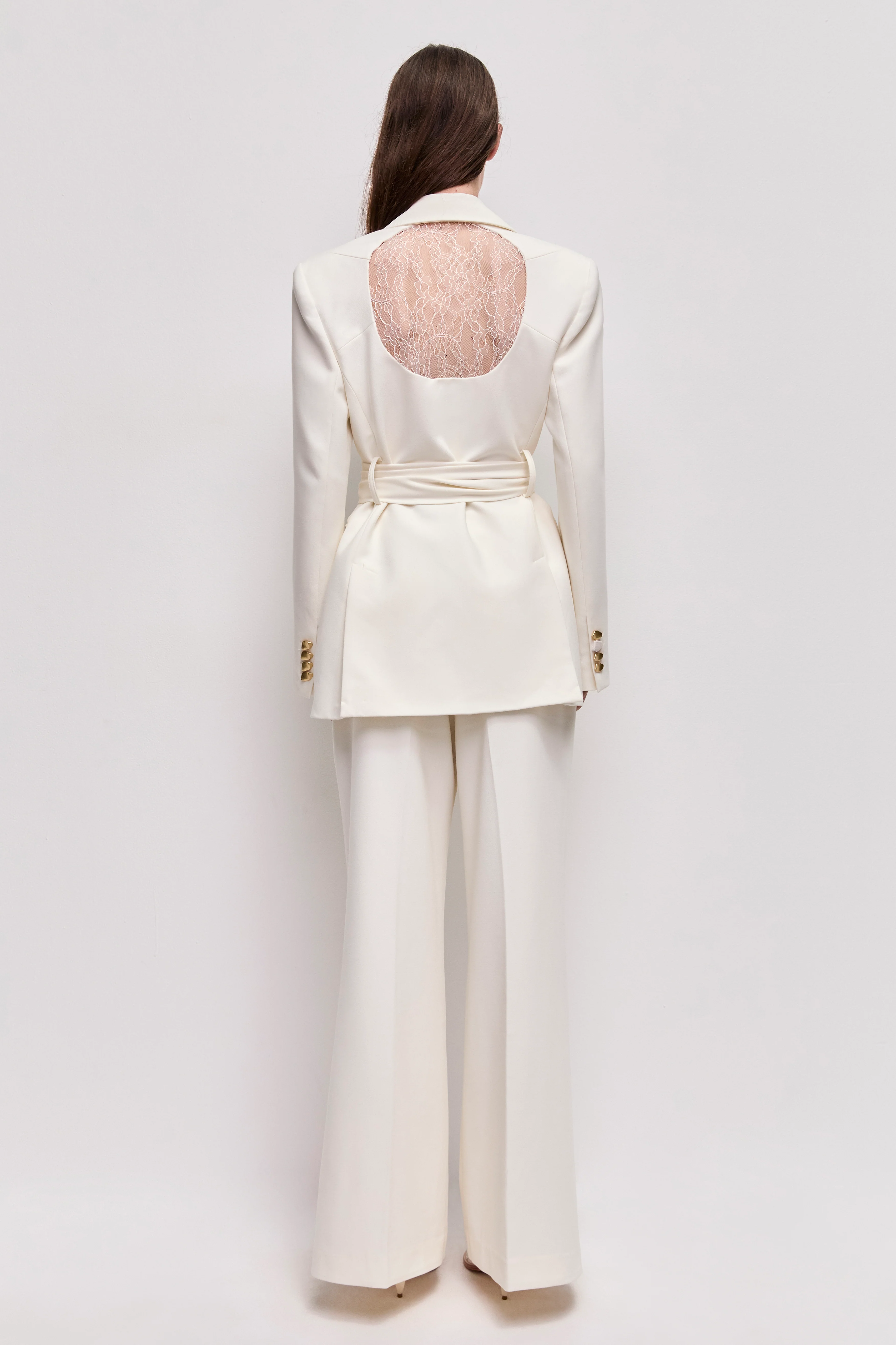 Simone Lace Back Blazer - Image 8