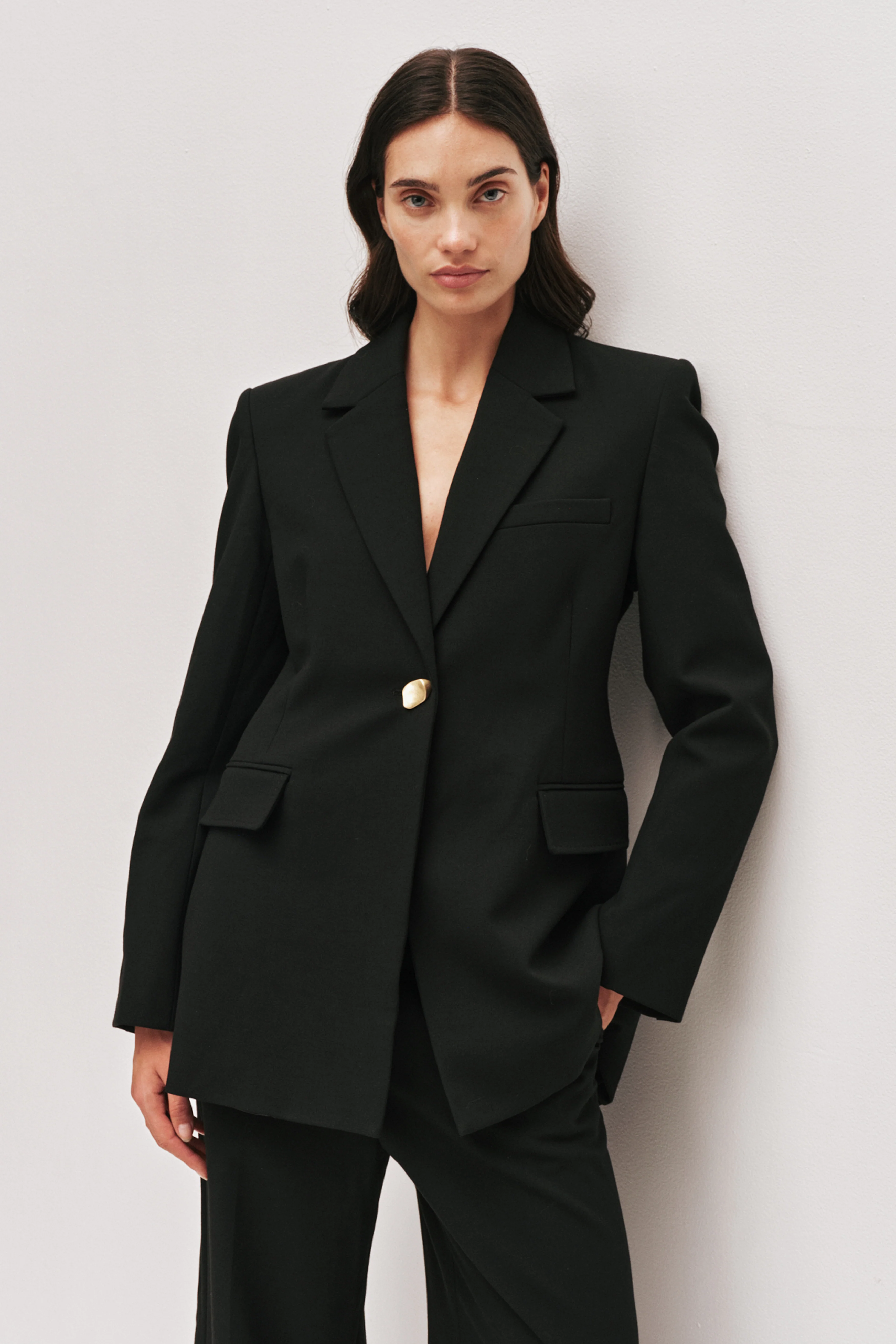 Simone Pleated Back Blazer - Image 3