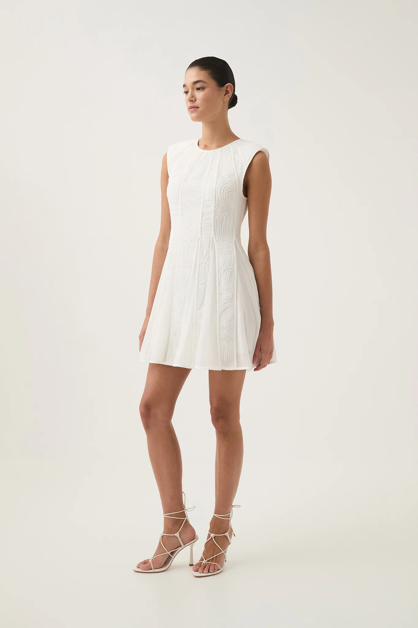 Soleil Lace Mini Dress - Image 5