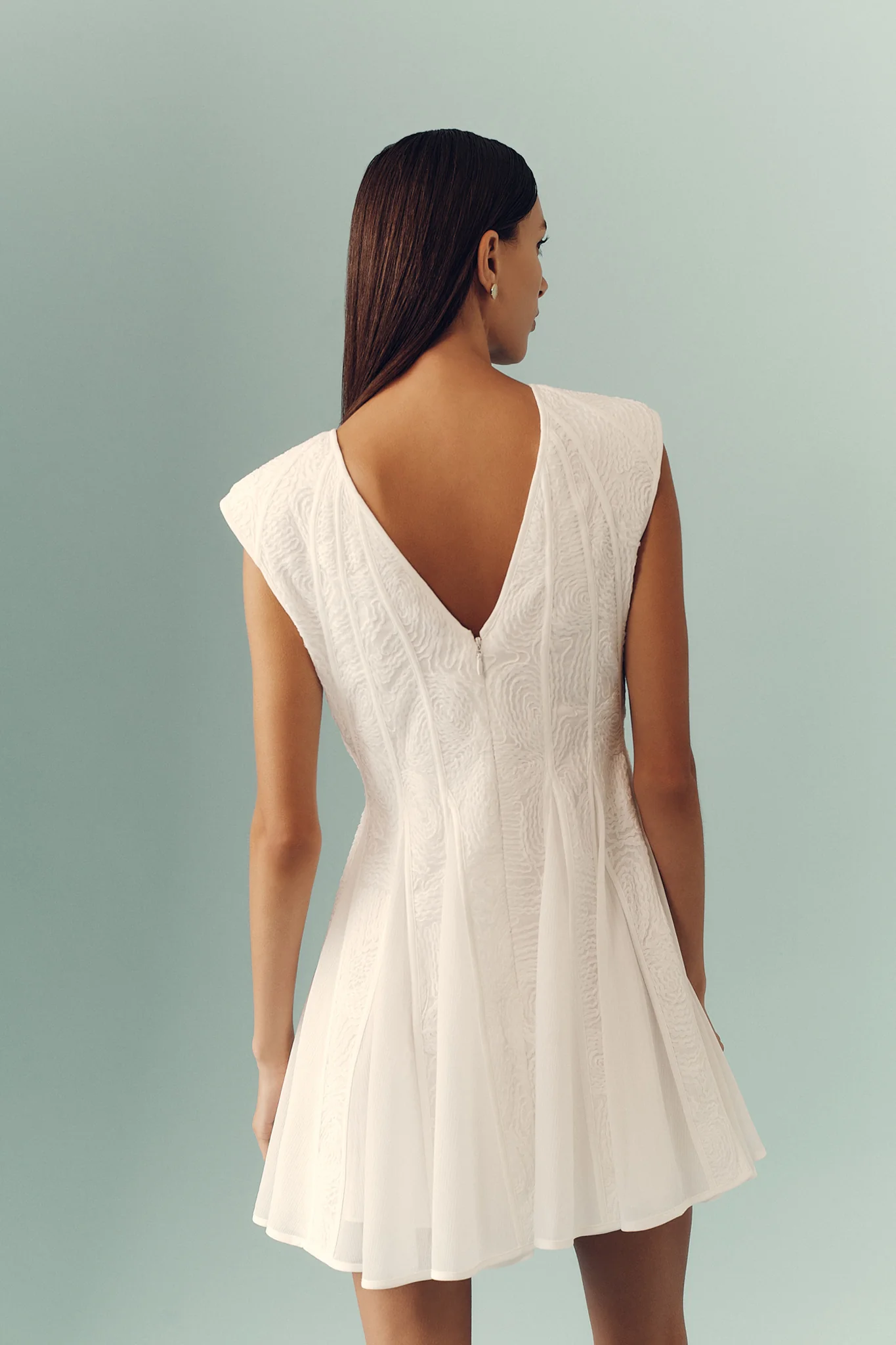 Soleil Lace Mini Dress - Image 8