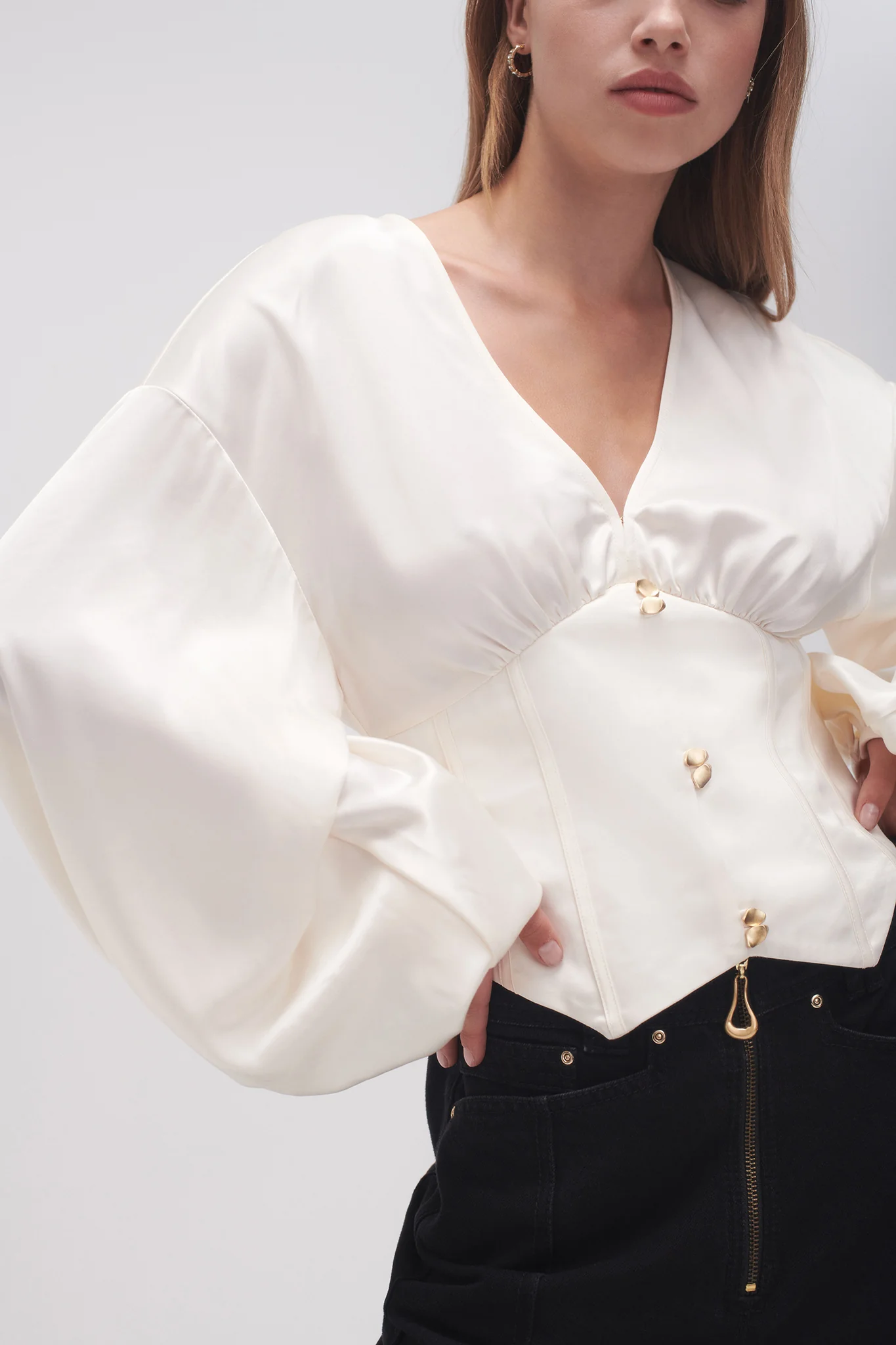 Spirit Corsetted Blouse - Image 4