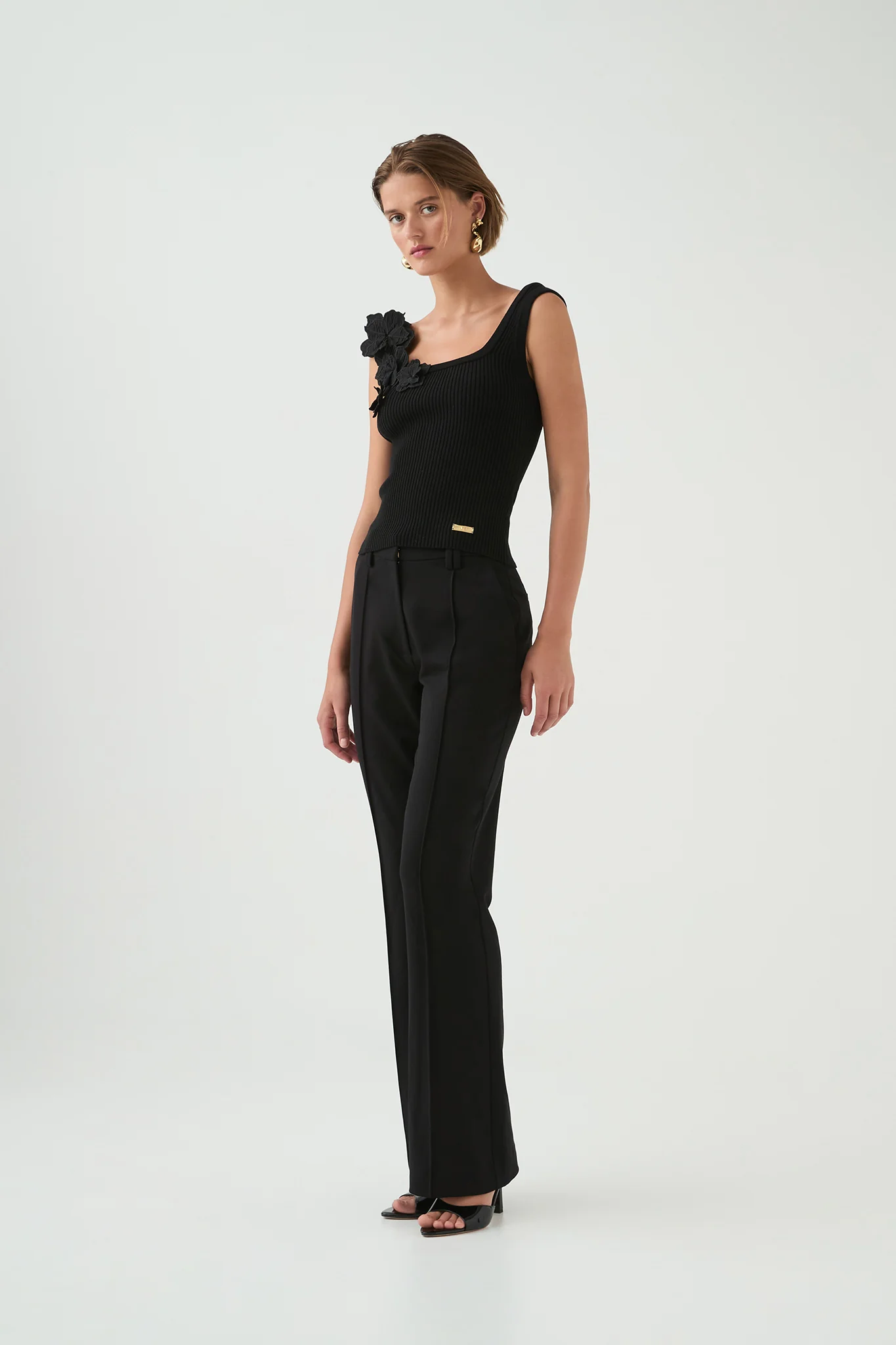 Splendour Flower Knit Tank - Image 6
