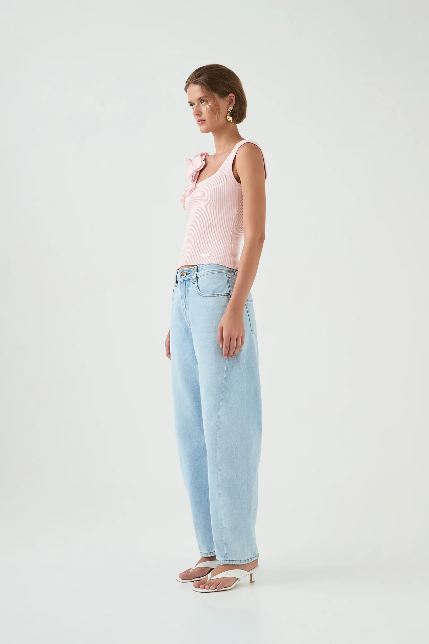 Splendour Flower Knit Tank - Image 6