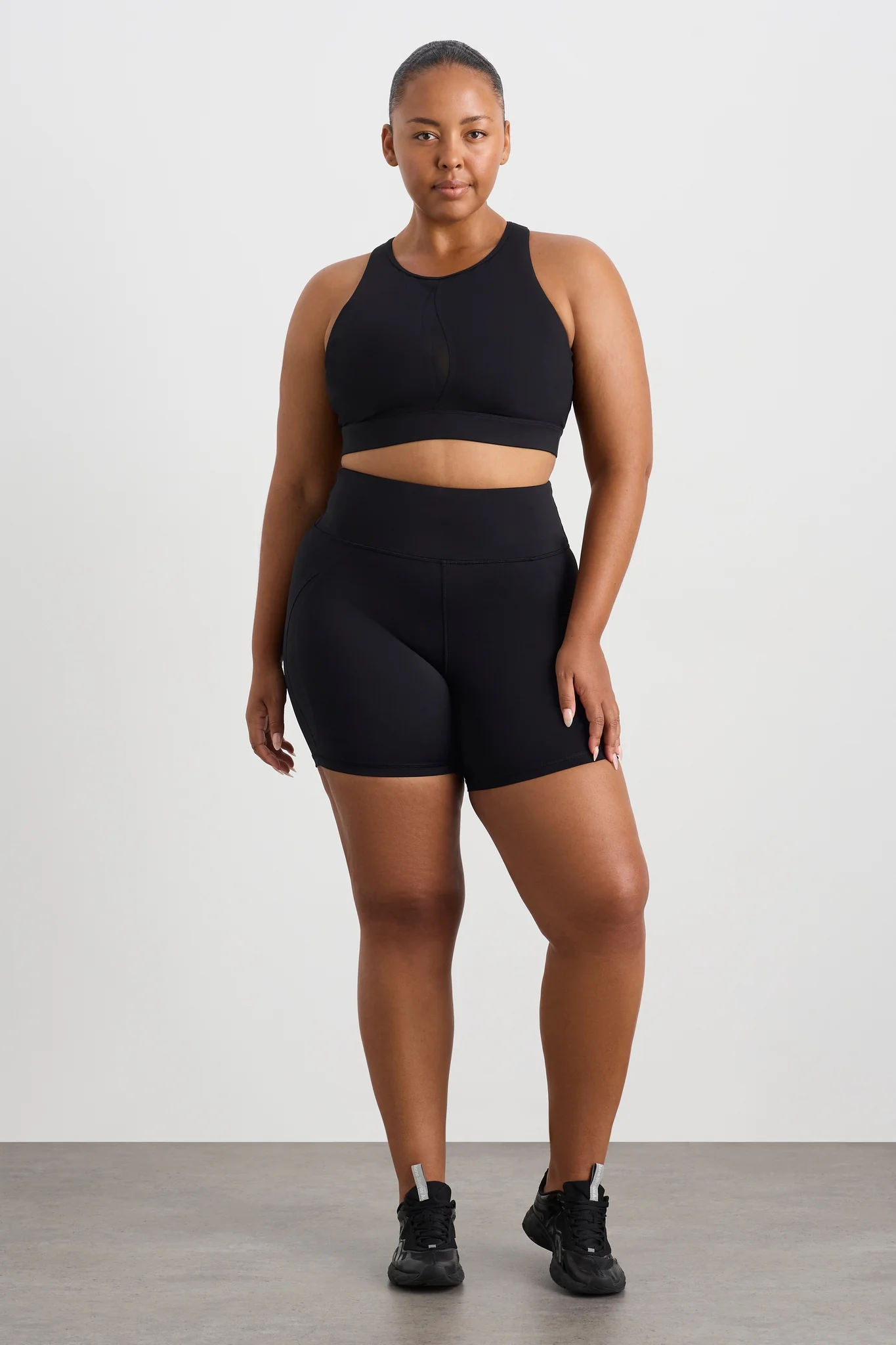 Spliced Mesh Sports Bra 370 - Image 13