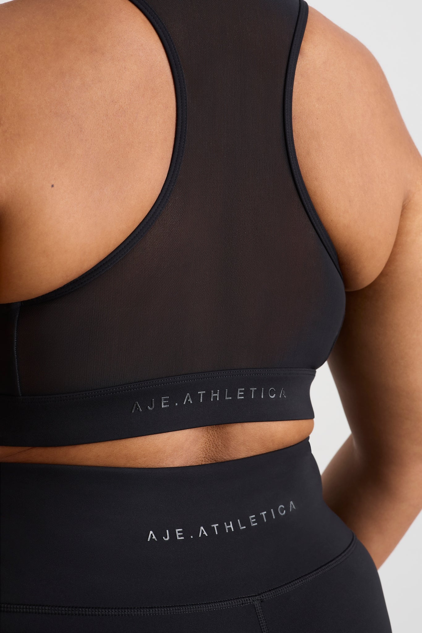 Spliced Mesh Sports Bra 370 - Image 14