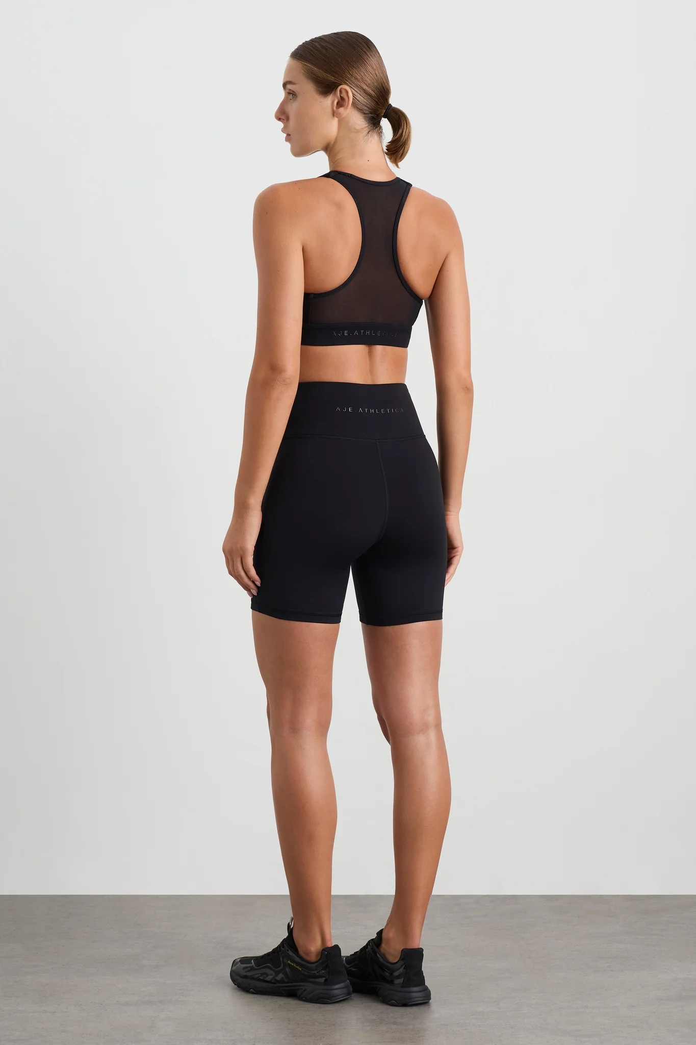 Spliced Mesh Sports Bra 370 - Image 6