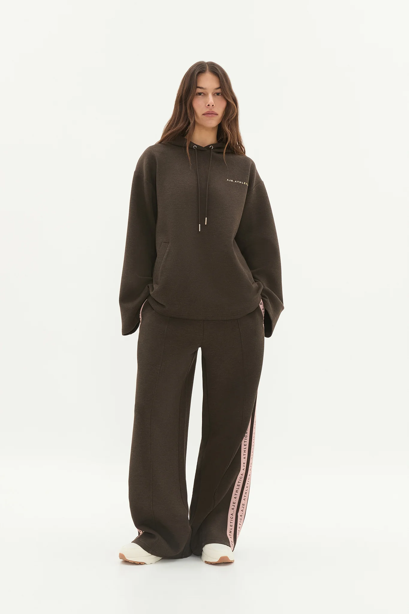 Split Back Logotape Hoodie 432 - Image 3