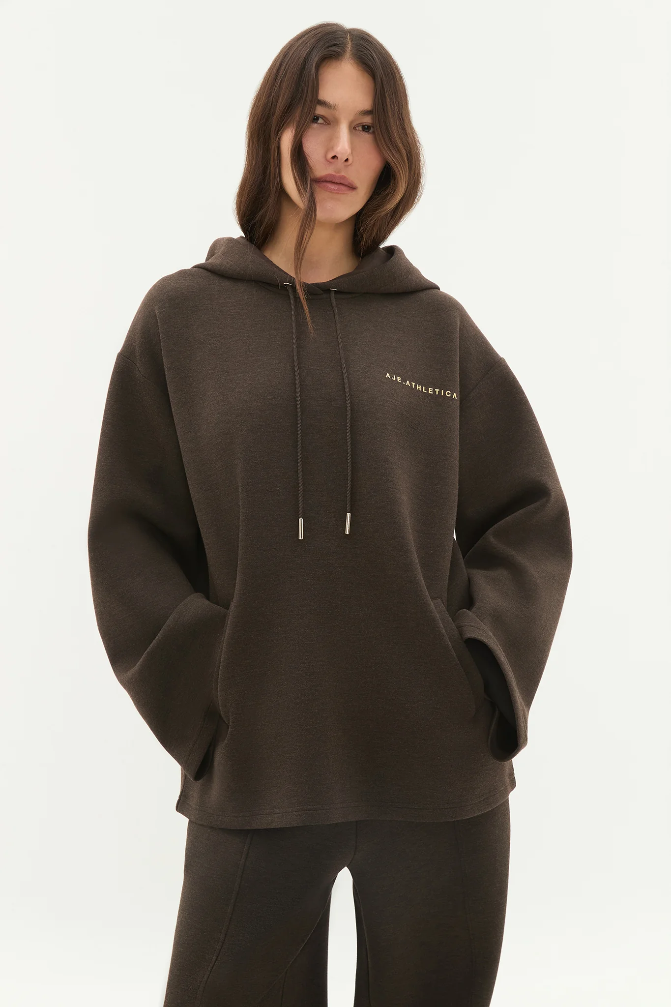Split Back Logotape Hoodie 432 - Image 4