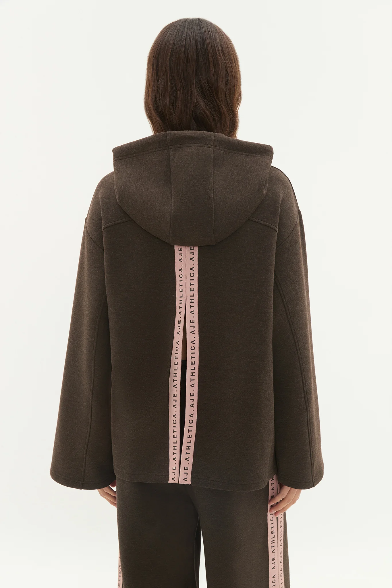 Split Back Logotape Hoodie 432 - Image 6