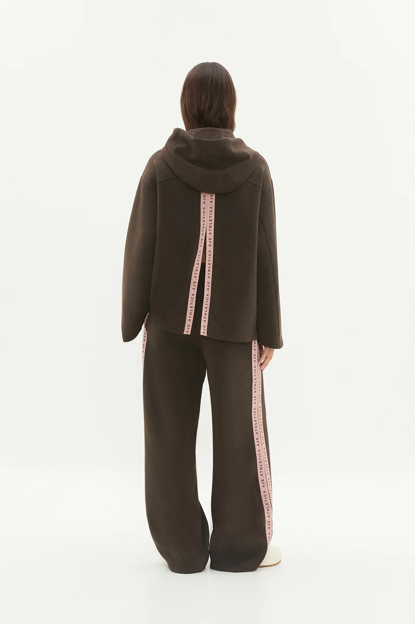 Split Back Logotape Hoodie 432 - Image 7